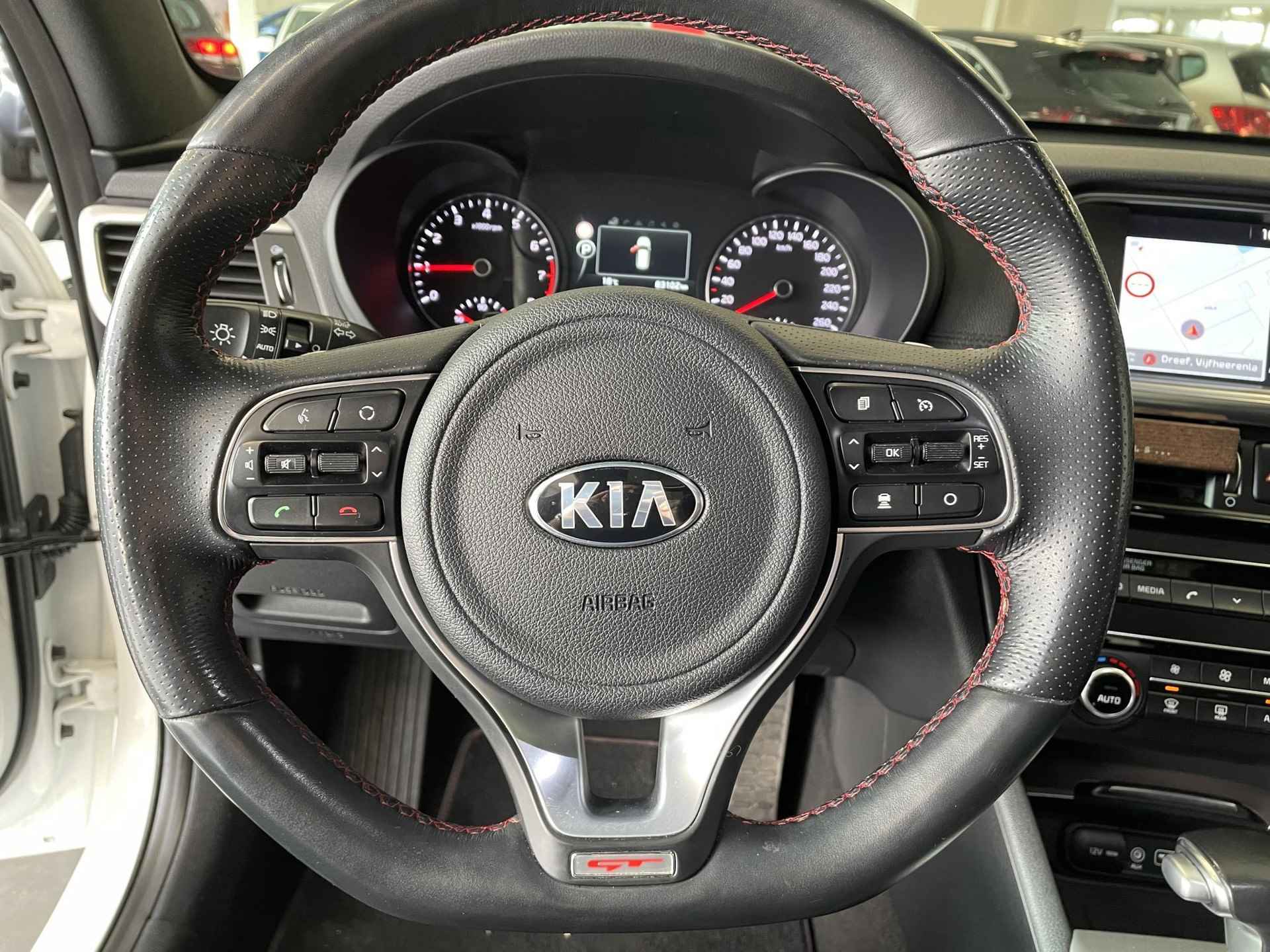 Kia Optima Sportswagon 2.0 T-GDi GT benzine 245PK! 360" camera, Harman Kardon Full option. - 14/36