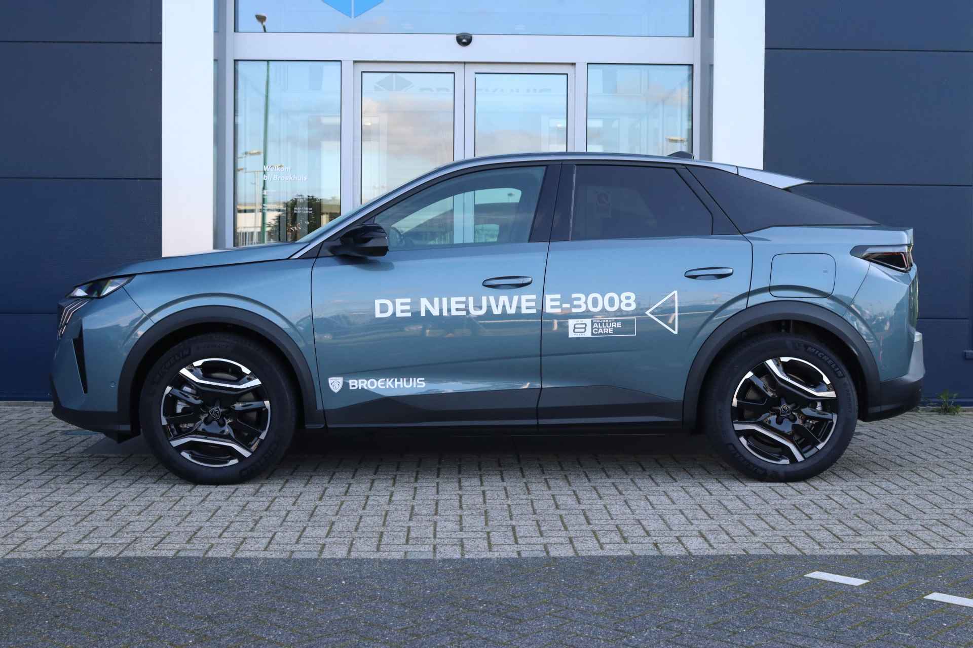 Peugeot E-3008 Allure 73 kWh | Navigatie Pack | 360 + Drive assist Pack | Stuurverwarming | Carplay - 7/48