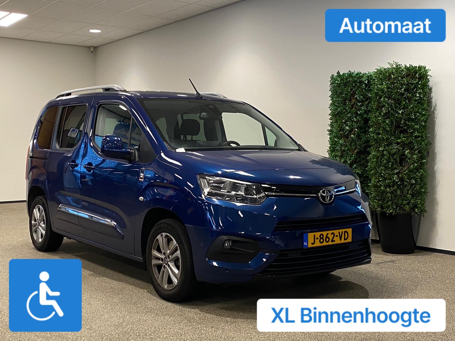 Toyota Proace City Verso L1 Rolstoelauto Automaat XXL-Ombouw 150cm