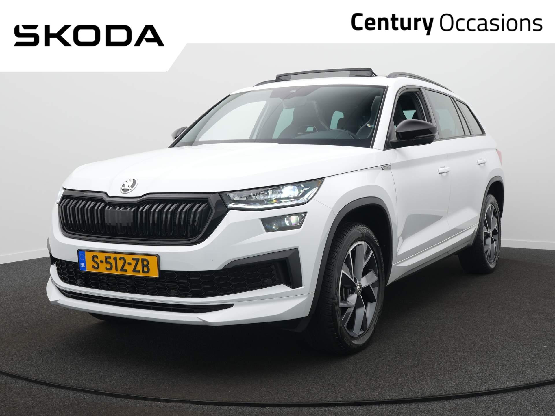 Skoda Kodiaq 1.5 TSI Sportline Business 7p. Navi / Clima / Adaptive Cruise / Achteruitrijcamera / Trekhaak / Ambiance Verlichting