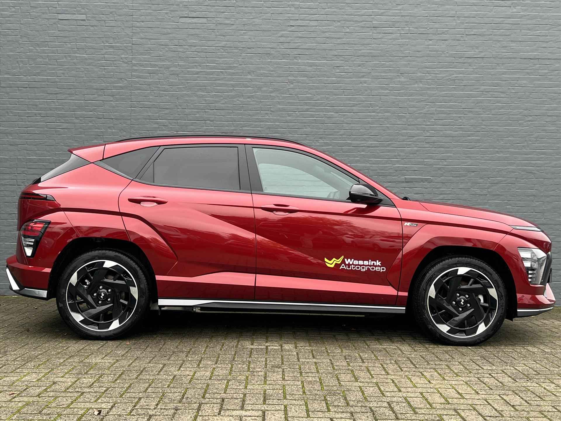 Hyundai Kona New 65,4 kWh 217pk N Line I V2L I 12,3 inch Navigatie - 6/25