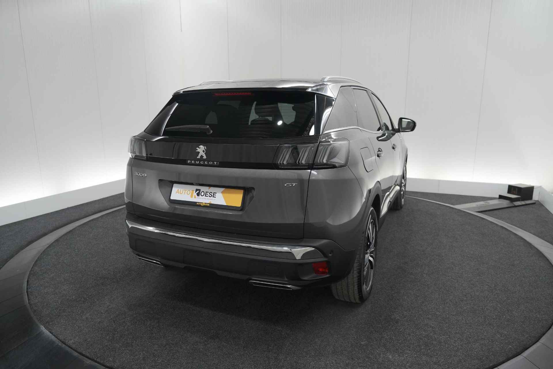 Peugeot 3008 HYbrid 136 e-DCS6 GT | 360 Camera | Adaptieve Cruise Control | Dodehoekdetectie - 65/83