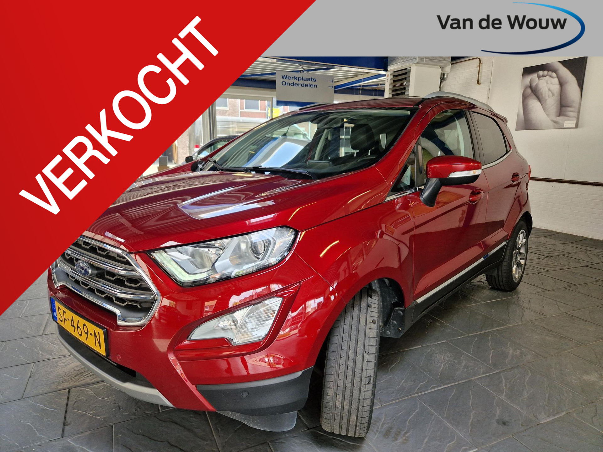 Ford EcoSport 125pk Ecoboost Titanium + Full Options!!!!