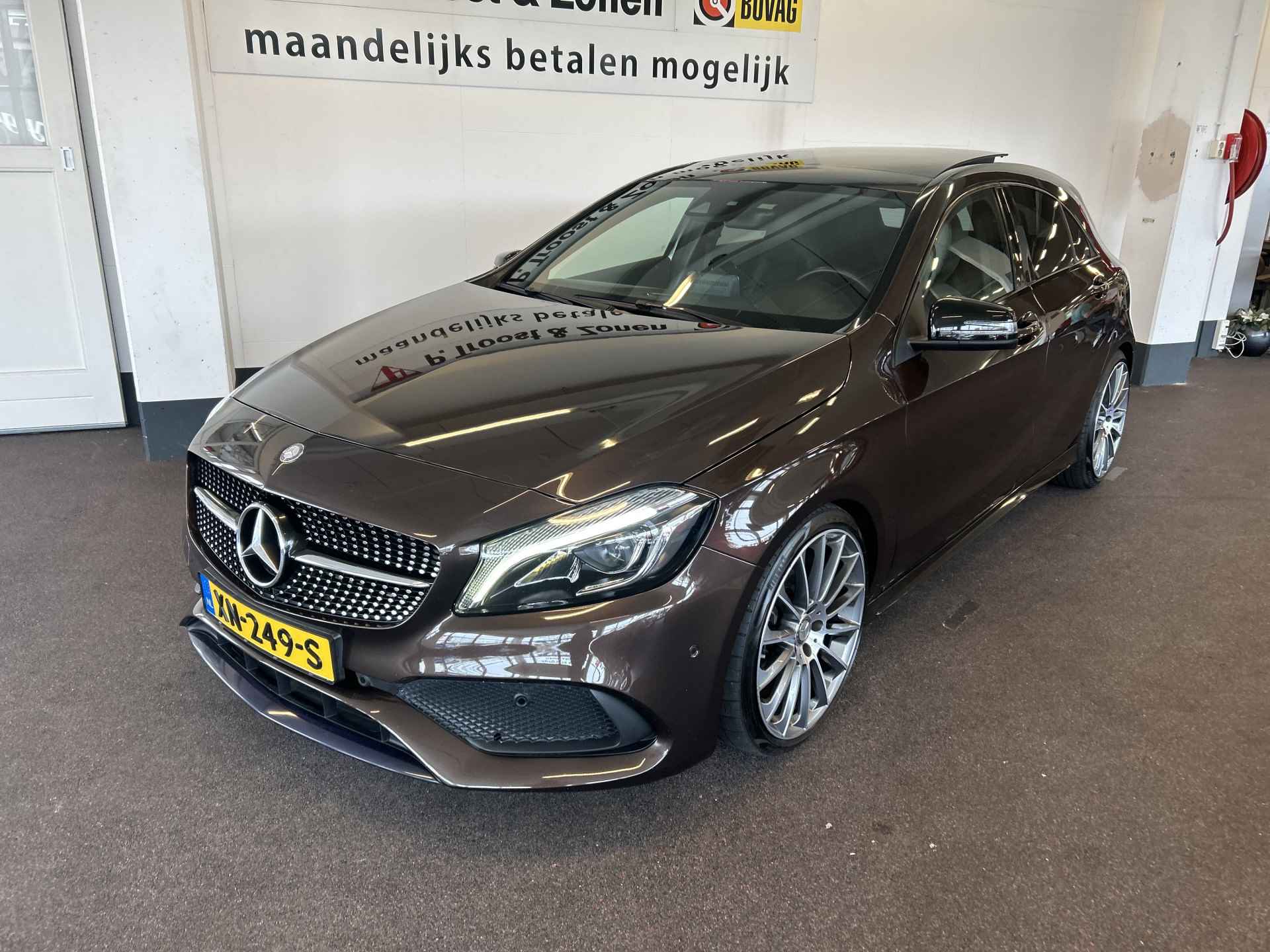 Mercedes-Benz A-Klasse 200 Motorsport Edition AMG Automaat | Panoramadak | Standkachel | Memory seats | Dodehoeksdetectie | Achteruitrijcamera | Ledere - 5/30