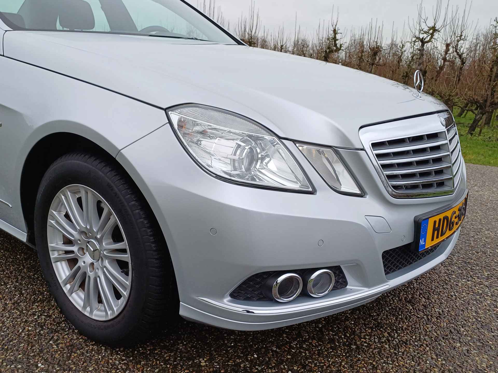 Mercedes-Benz E-Klasse 200 CGI Business Class Elegance /Mooie auto!/Schuifd./Navi/Hout/Stoelverw/Cruise/ - 20/45