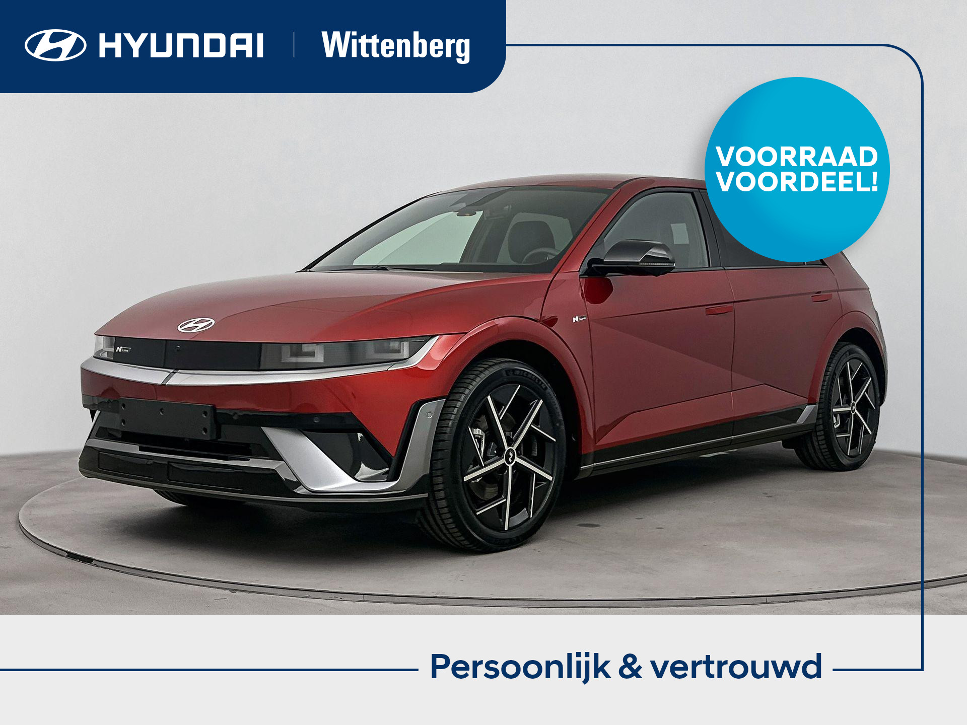 Hyundai IONIQ 5 N Line 84 kWh | €3000 voorraadvoordeel | N-Line exterieur en interieur | 20 inch LM velgen | Flush deurgrepen |