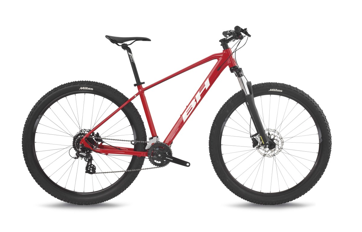 BH Bikes SPIKE 2.0 RED-WHITE-RED 48cm 2023