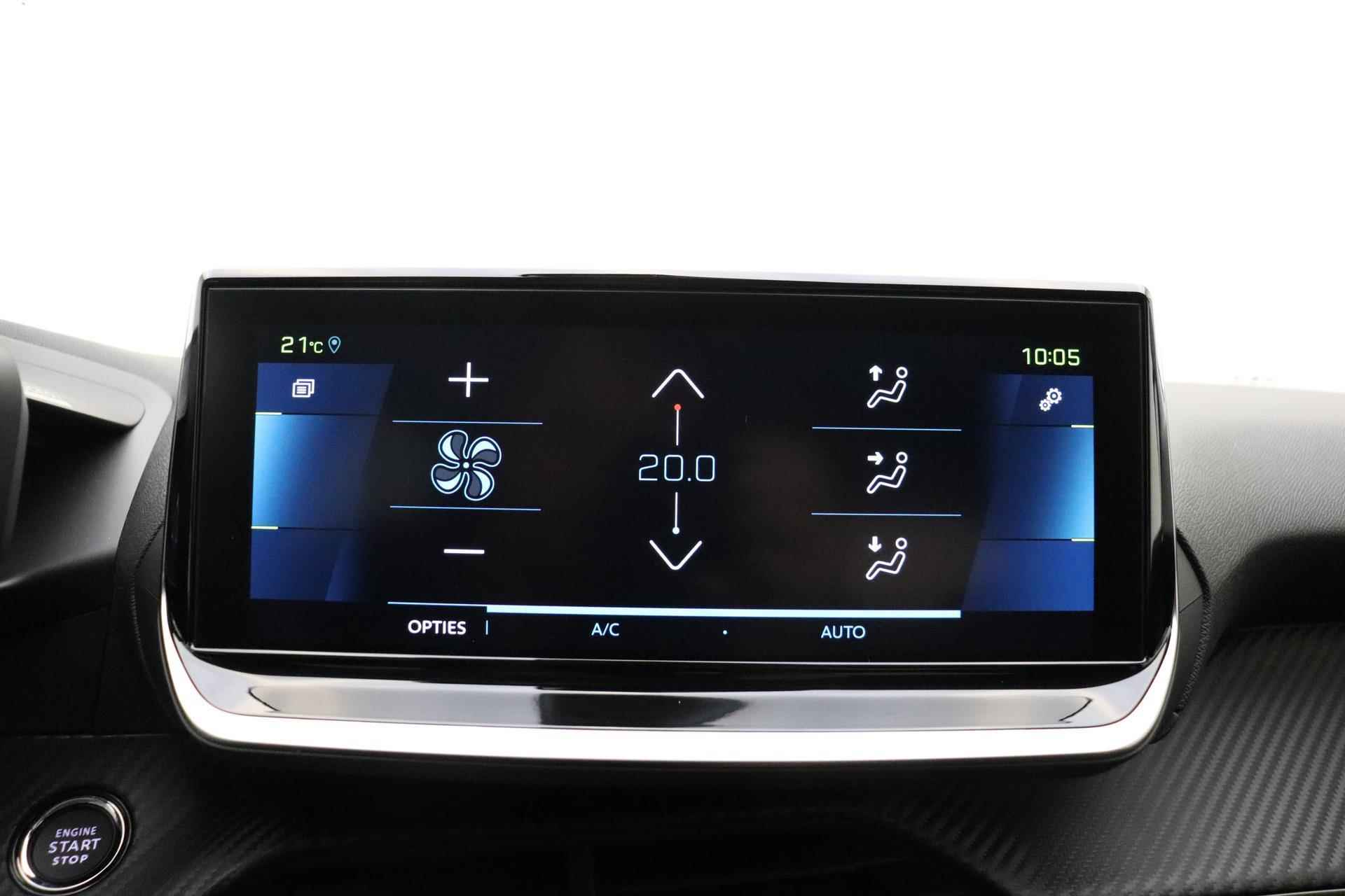 Peugeot e-208 EV Allure Pack 50 kWh 3-Fase | Keyless Entry | Stoelverwarming | Navigatie | Camera Achter | Cruise Control | Climate Control | Parkeersensoren Achter | - 23/37
