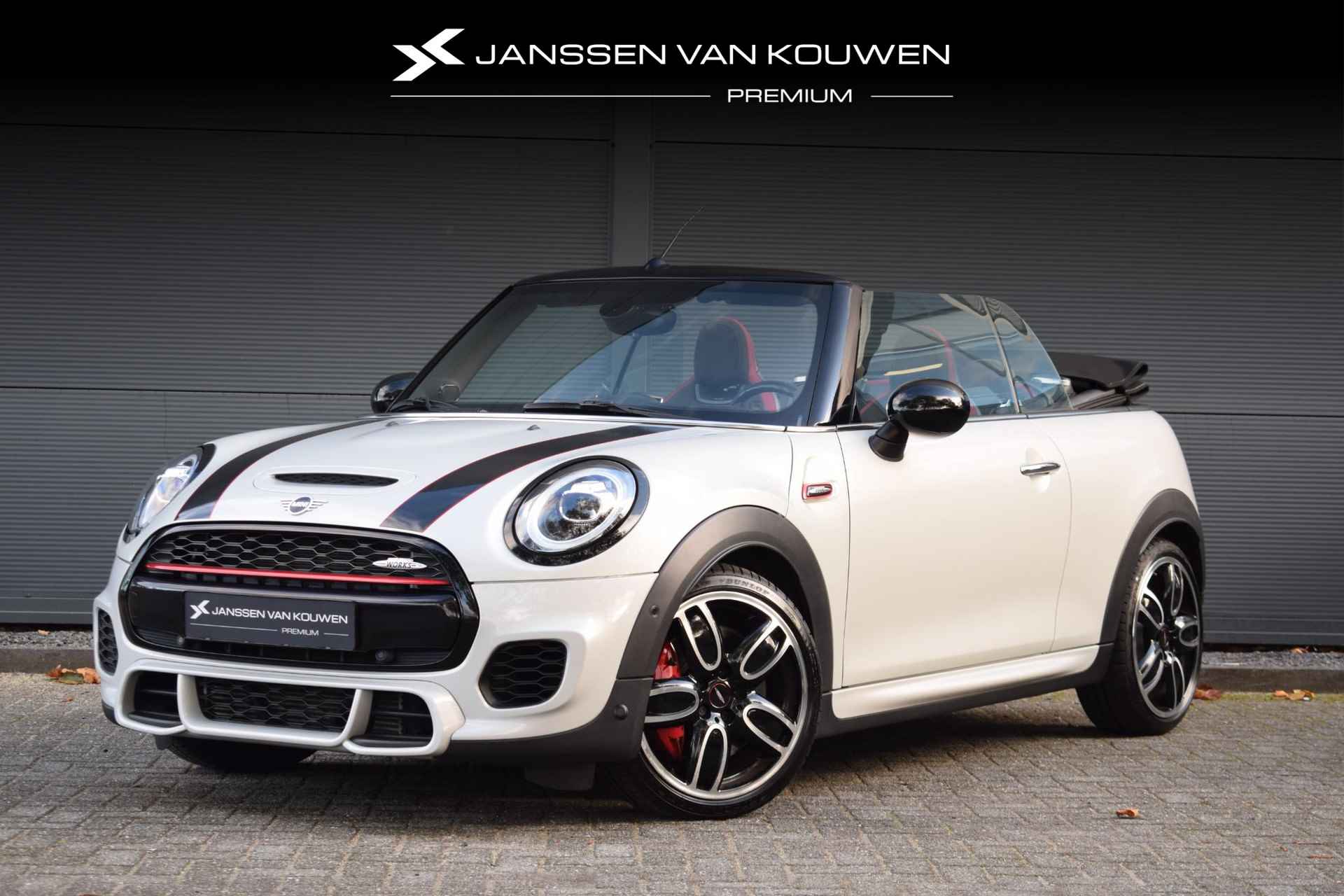 Mini Mini Cabrio 2.0 John Cooper Works Chili 231PK / Leder / LED / Head Up / Harman/kardon - 1/64