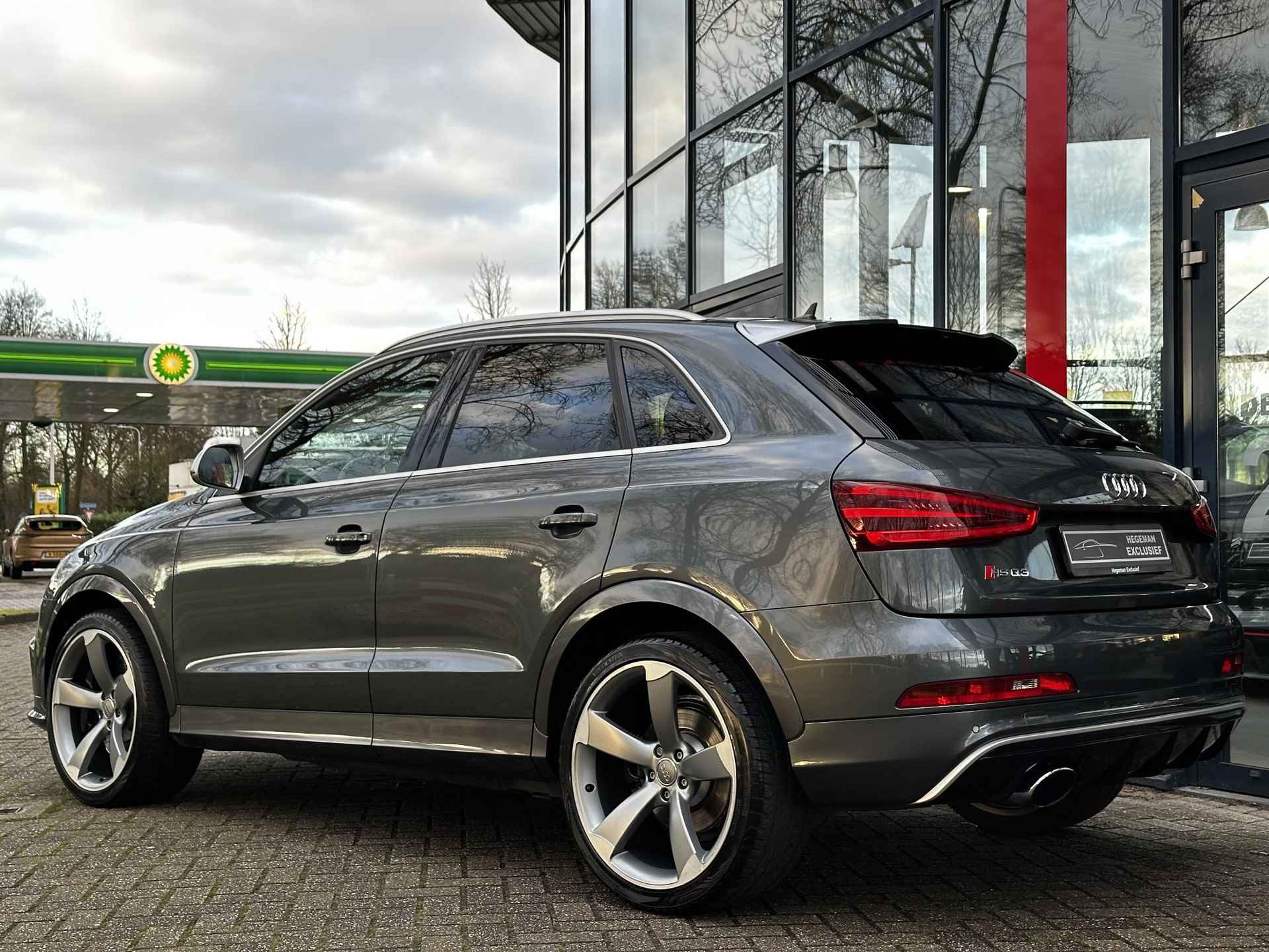 Audi RS Q3 2.5 TFSI quattro | Wegkl. Trekhaak | Schuif-kanteldak | Keyless | BOSE | 20 inch | Cruise | Stoelverwarming | Navi - 5/31