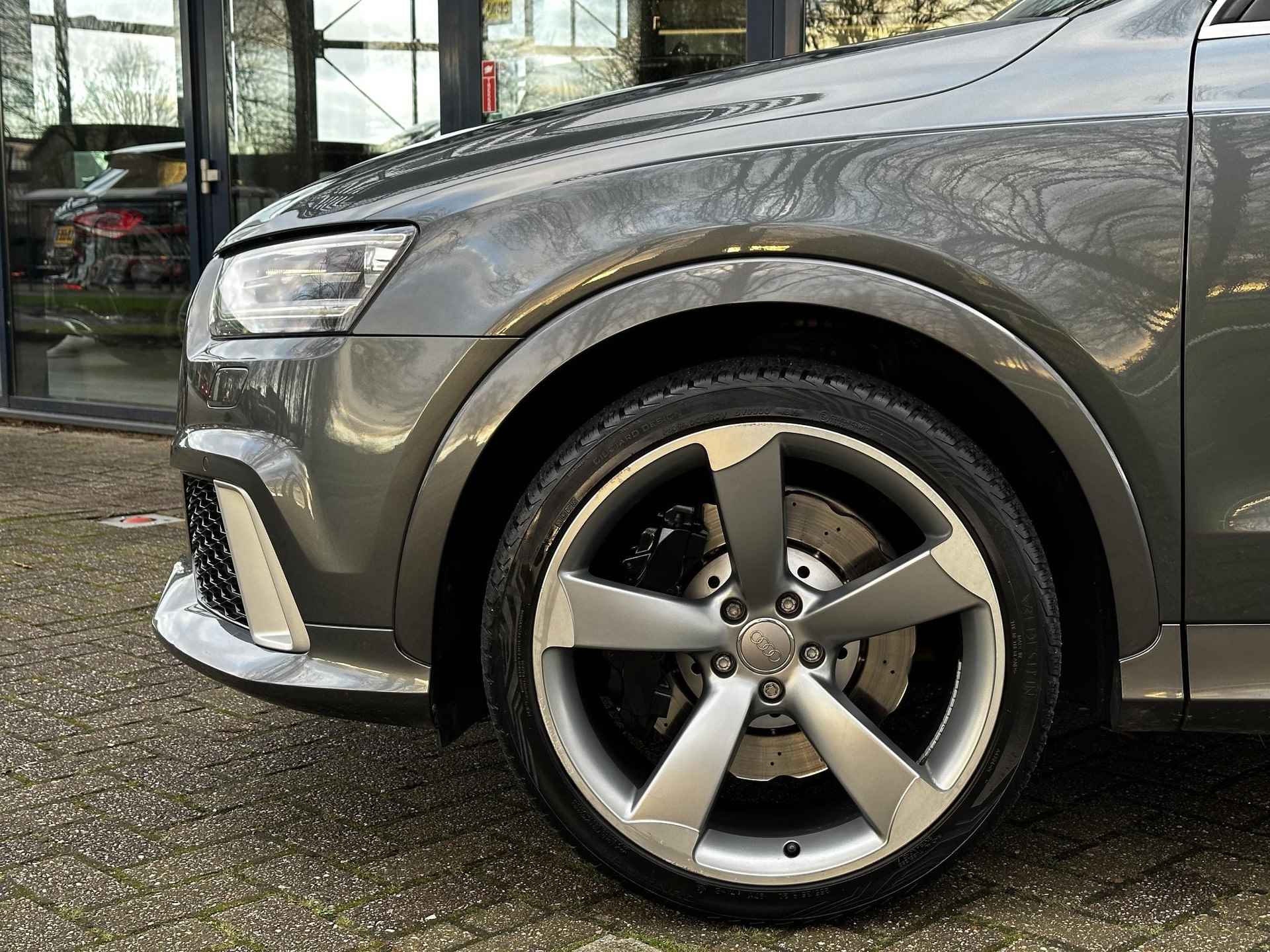 Audi RS Q3 2.5 TFSI quattro | Wegkl. Trekhaak | Schuif-kanteldak | Keyless | BOSE | 20 inch | Cruise | Stoelverwarming | Navi - 7/31