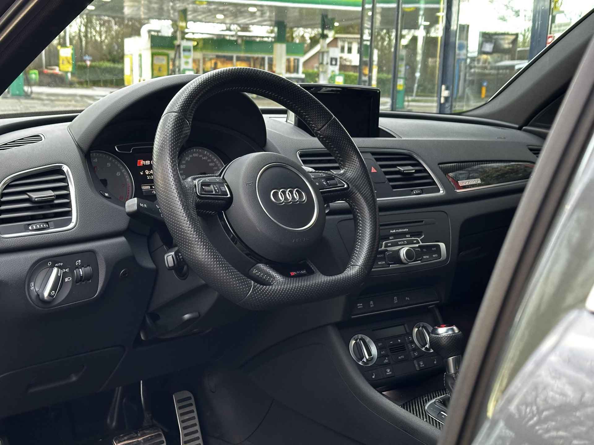 Audi RS Q3 2.5 TFSI quattro | Wegkl. Trekhaak | Schuif-kanteldak | Keyless | BOSE | 20 inch | Cruise | Stoelverwarming | Navi - 13/31