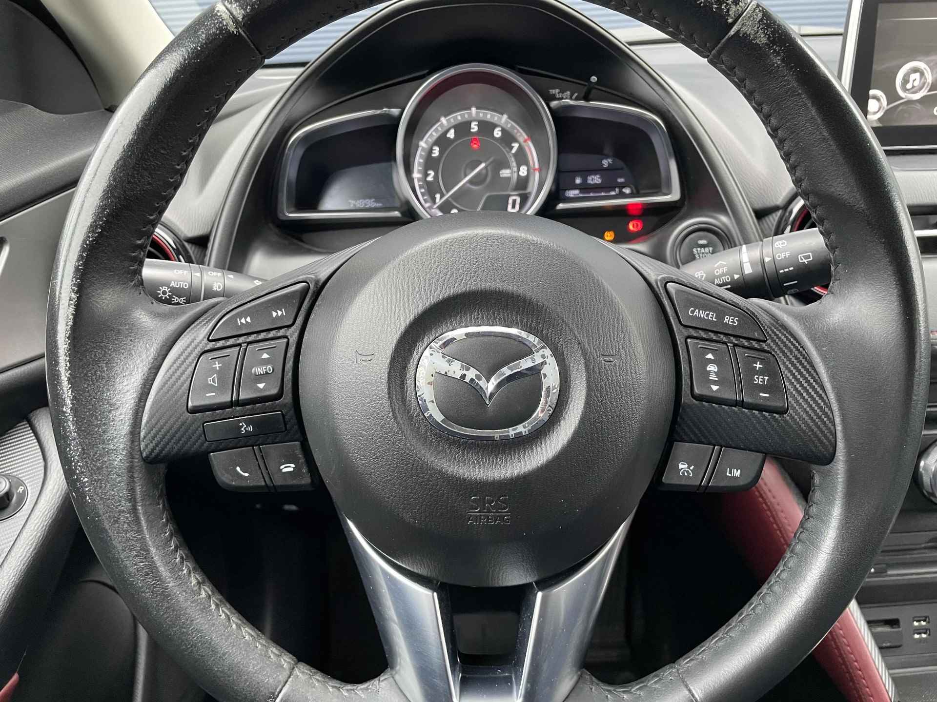 Mazda CX-3 2.0 SkyActiv-G 120 GT-M Leder | Head up Display | Navi | Camera | - 15/26