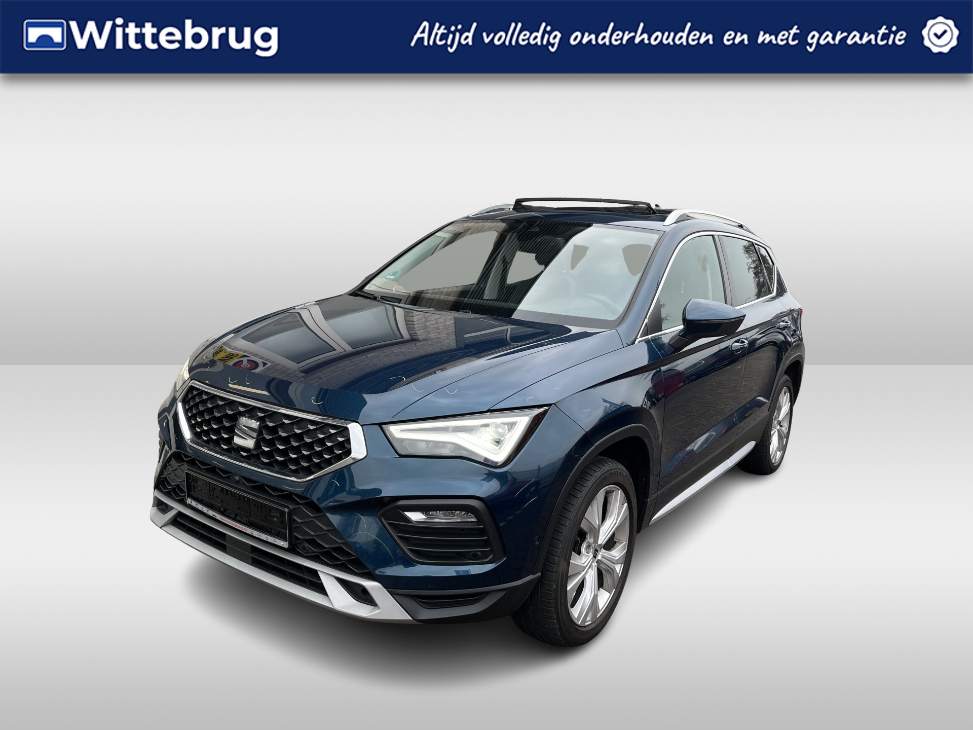 SEAT Ateca 1.5 TSI Xperience / AUTOMAAT/ PANO/ KEYLESS/ FULL-LED/ BEATS AUDIO/ ALCANTARA/ DIGITAL DASH/ ADAPT. CRUISE/ FULL LINK/ NAVI/ DAB/ 360 CAMERA/ CLIMA/ STOELVERWARMING