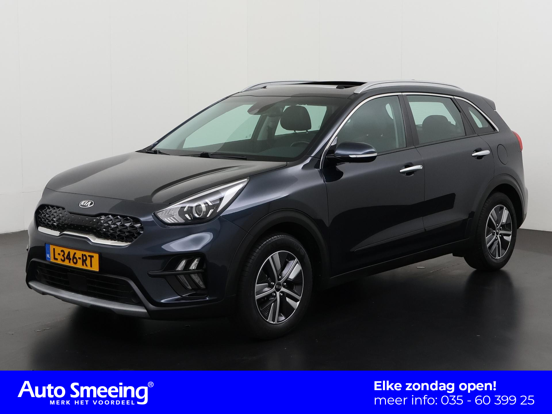 Kia Niro 1.6 GDi Hybrid DynamicLine | Schuifdak | Camera | Adaptief Cruise | Zondag Open!