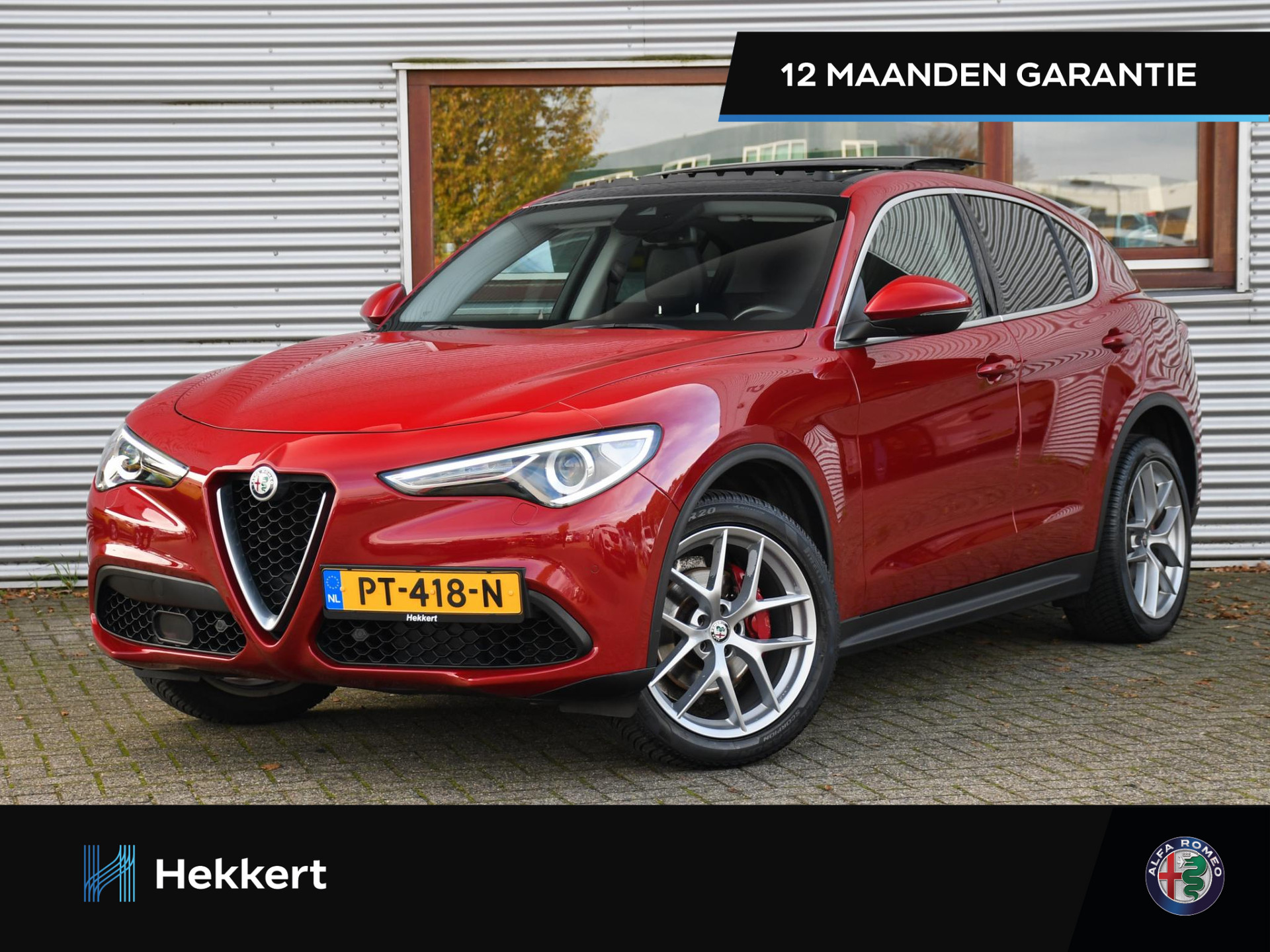 Alfa Romeo Stelvio First Edition 2.0 T 280pk AWD Automaat 100% ALFA ONDERHOUDEN | SCHUIF-DAK | 20''LM | LEDER | PDC + CAM.