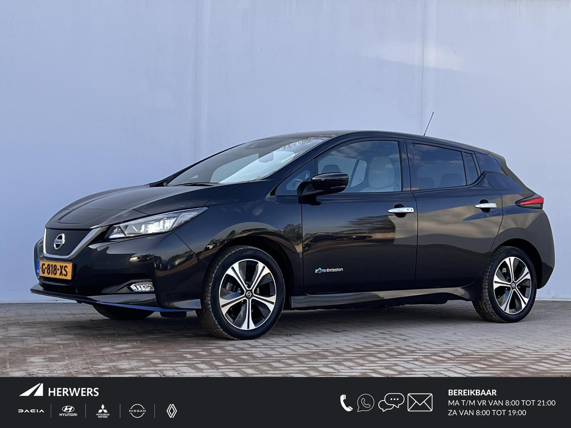 Nissan LEAF e+ Tekna 62 kWh 218 PK / Private Lease Vanaf €500,- / 4% Bijtelling / Actieradius 385 km WLTP /