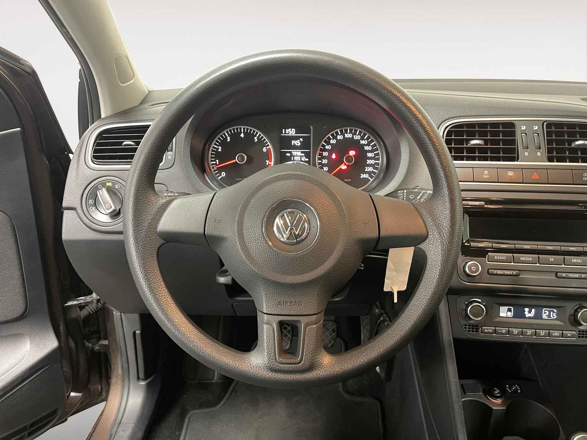 Volkswagen Polo 1.2 TSI BlueMotion Comfortline Airco clima radio 5 deurs lm velgen weinig km 6 maanden garantie zeer mooie auto - 7/14