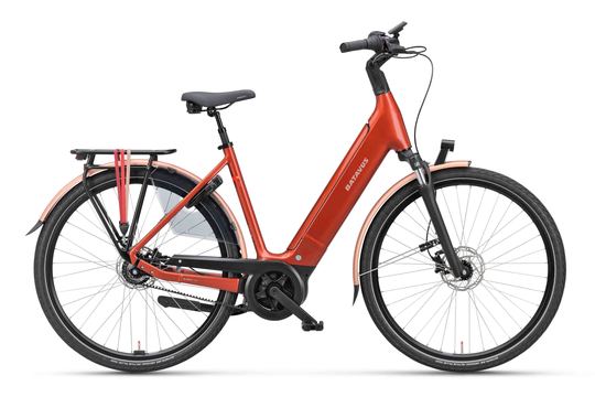 BATAVUS Finez E-Go Power Exclusiv Lageinstap Roest Oranje Glans 57cm 2024