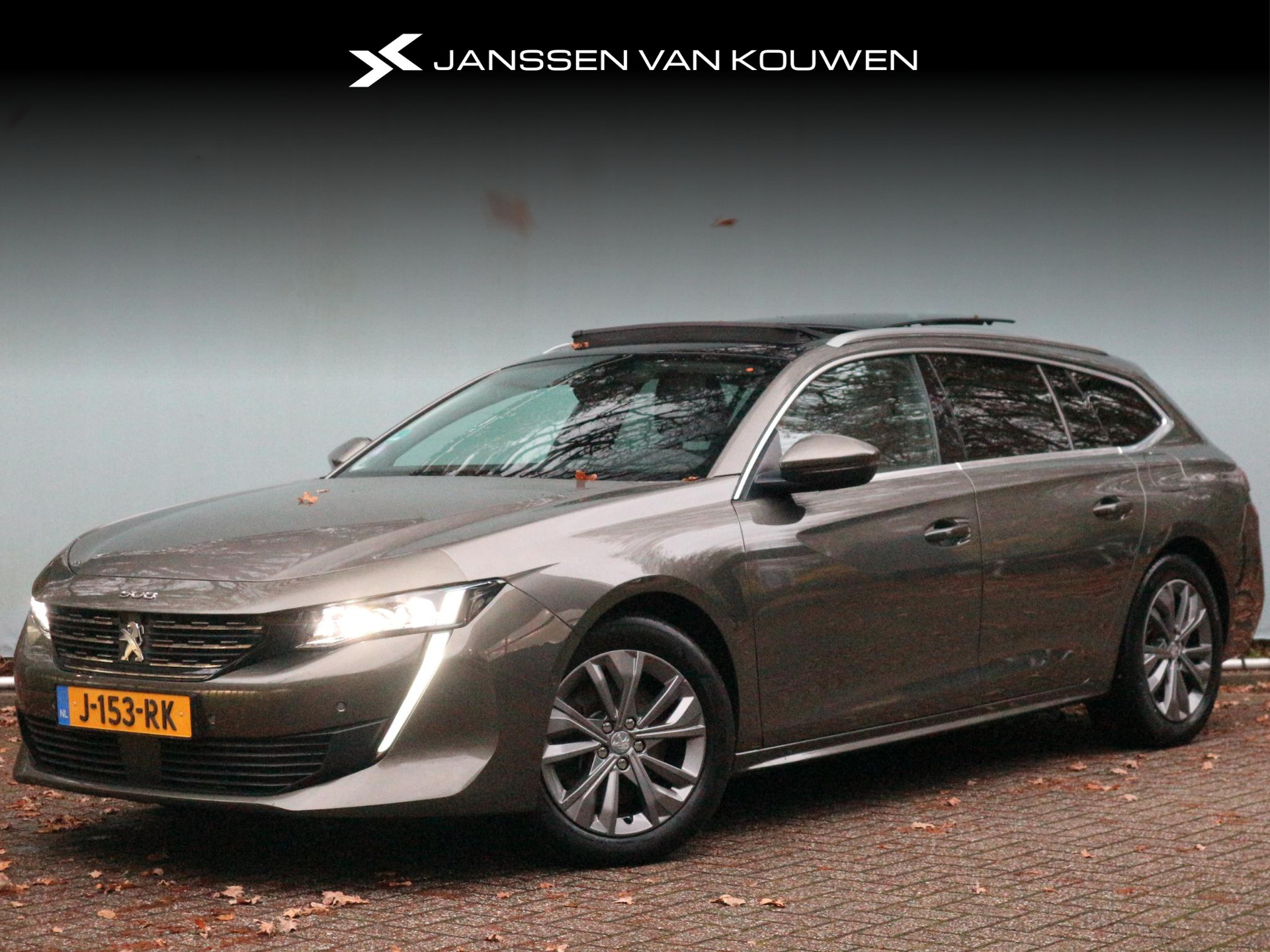 Peugeot 508 SW 1.6 HYbrid Blue Lease Allure / Schuif-/kanteldak / Elektrische klep / Adaptive cruise control / Stoelverwarming