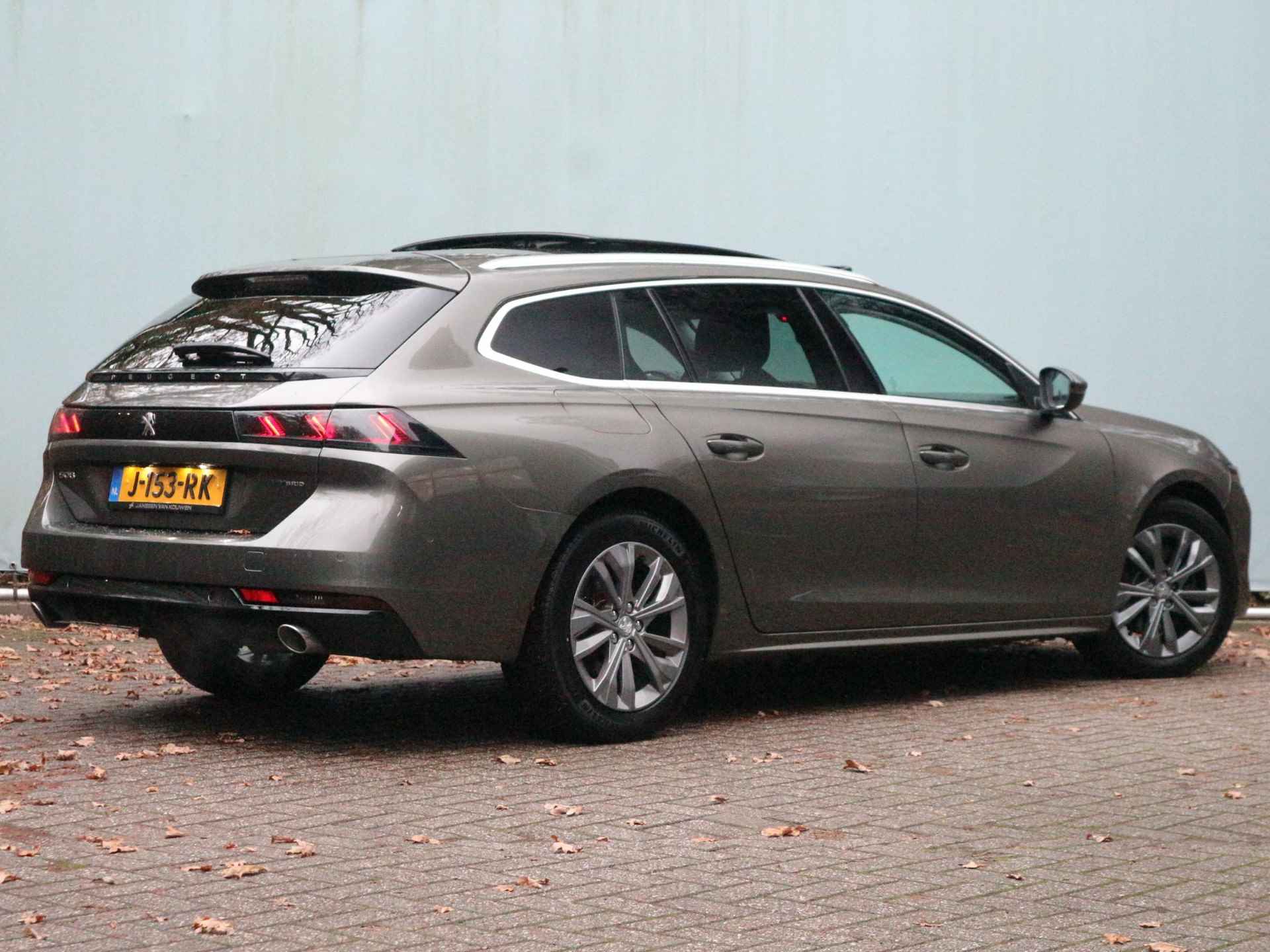 Peugeot 508 SW 1.6 HYbrid Blue Lease Allure / Schuif-/kanteldak / Elektrische klep / Adaptive cruise control / Stoelverwarming - 3/40