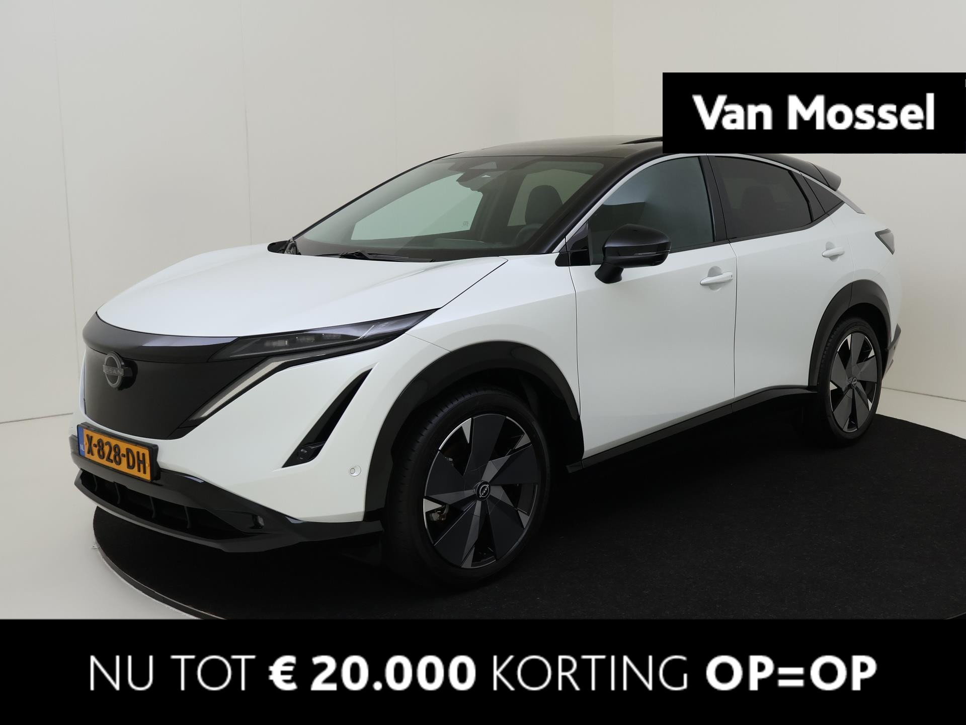 Nissan Ariya Evolve 87kWH Premium Leder | 20inch velgen | Head up Display | Rijklaar | tot €20.000 korting