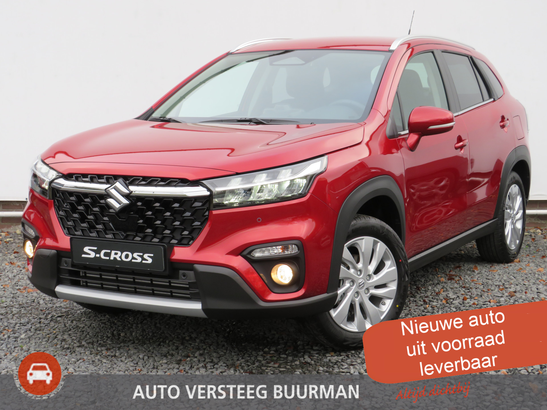 Suzuki S-Cross 1.4 Boosterjet Select Smart Hybrid, NIEUW, 6 JAAR GARANTIE! Navigatie, Keyless, Camera