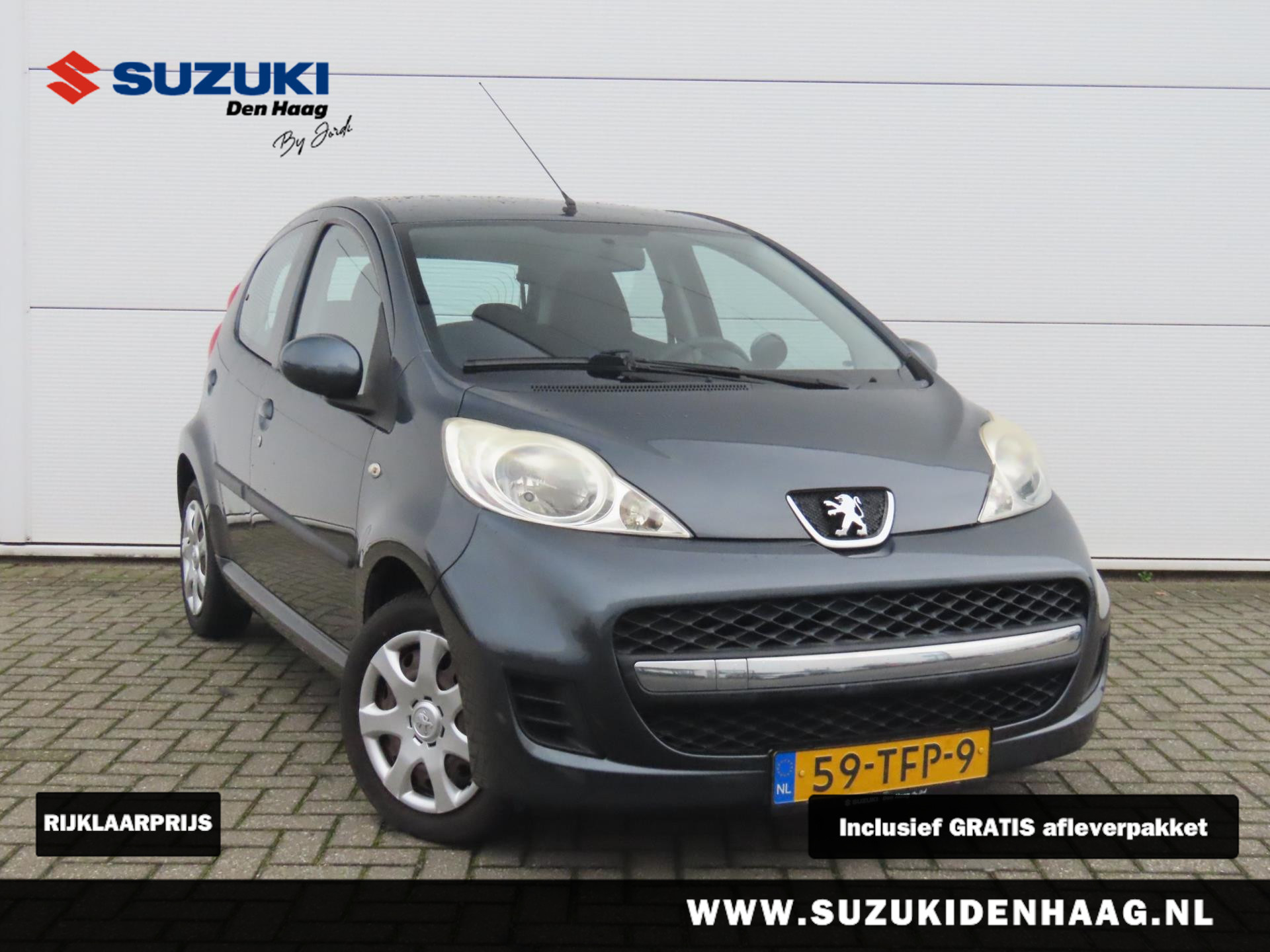 Peugeot 107 1.0-12V XS Grey uitvoering / Airco / 1e Eigenaar / 5-Deurs