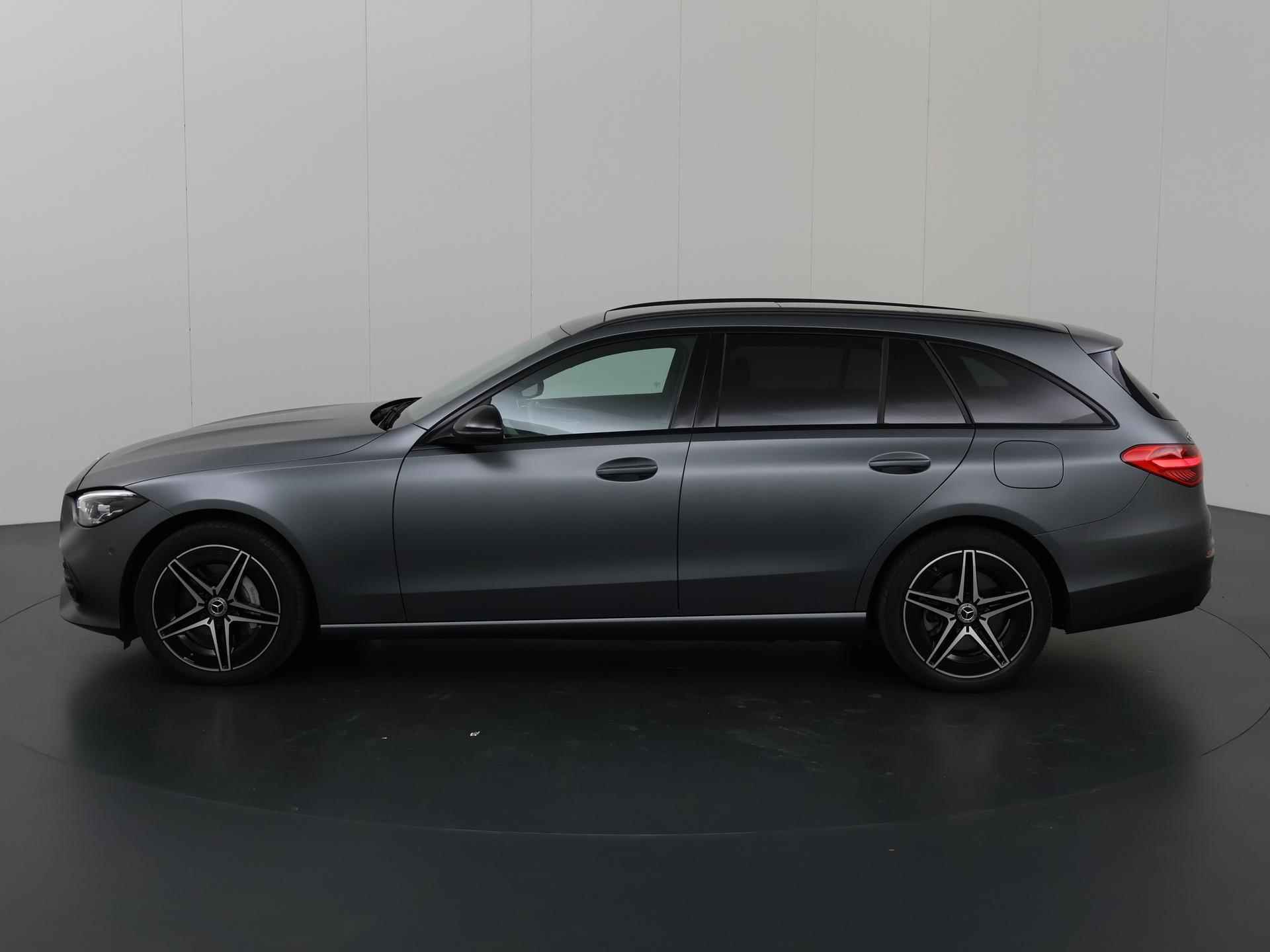 Mercedes-Benz C-klasse Estate 300 e Star Edition AMG Line Plus | Mat Grijs | AMG NIGHT | Premium Audio | Panoramadak | Massage | Rijassistentiepakket Plus | - 6/46