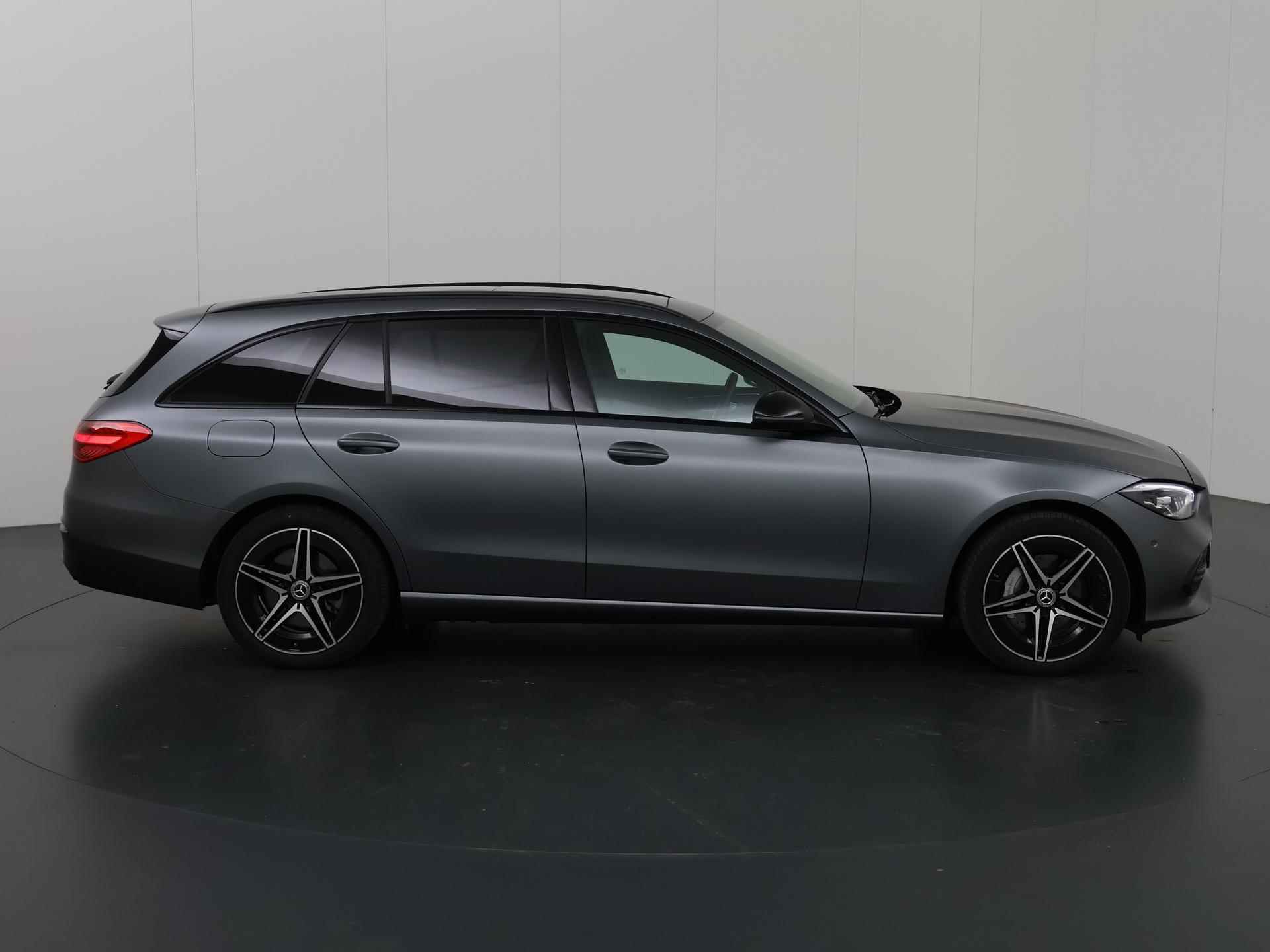 Mercedes-Benz C-klasse Estate 300 e Star Edition AMG Line Plus | Mat Grijs | AMG NIGHT | Premium Audio | Panoramadak | Massage | Rijassistentiepakket Plus | - 7/46