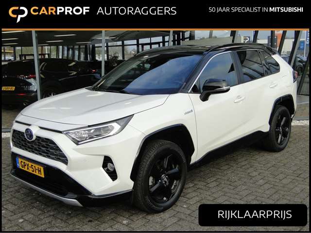 Toyota RAV4 2.5 Hybrid AWD 218pk Bi-Tone | Adaptief | JBL | Leer/Stof | Led