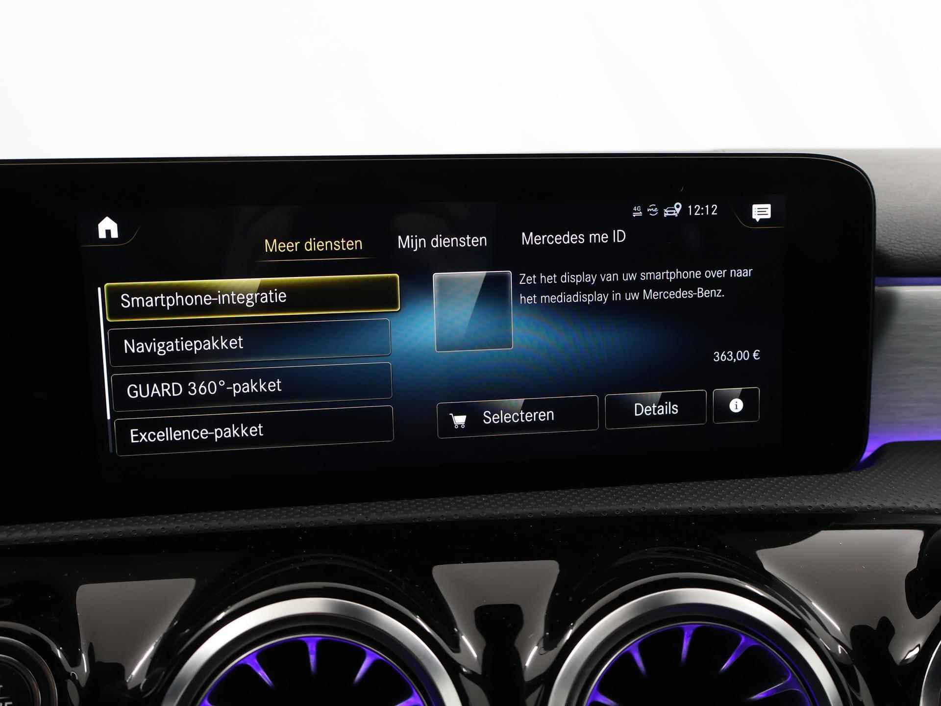 Mercedes-Benz A-klasse 180 Business Solution AMG | Nightpakket | Stoelverwarming | Digitaal Display | Keyless go | Navigatie | Led-koplampen - 20/43