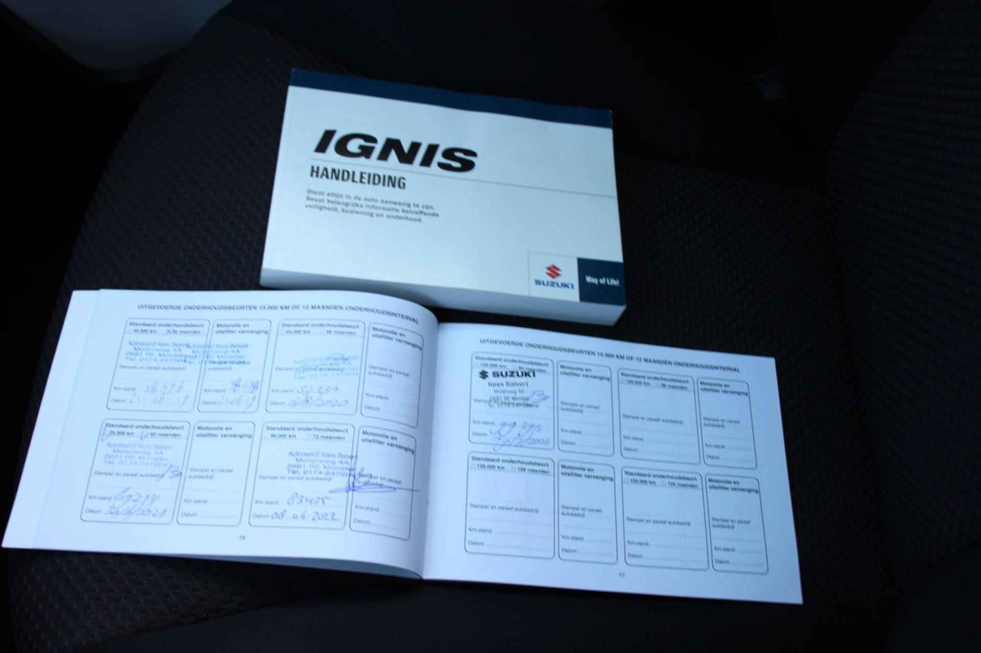 Suzuki Ignis 1.2 Stijl Hybrid CLIMA/CRUISE/CAMERA/NAVI - 23/25