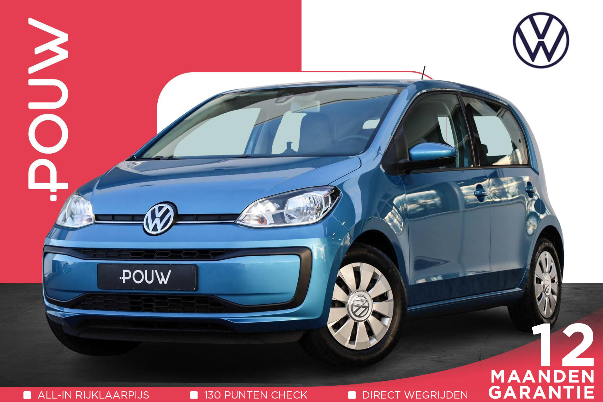 Volkswagen up! 1.0 60pk Move up! | Airco | Bluetooth | DAB+ | Elektrische Ramen