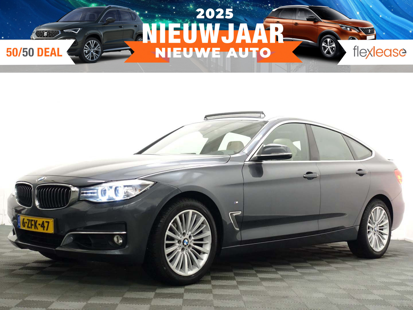 BMW 3-serie Gran Turismo 320i M Sport Aut- Panoramadak, Sport Leder, Xenon Led, Head up, Memory