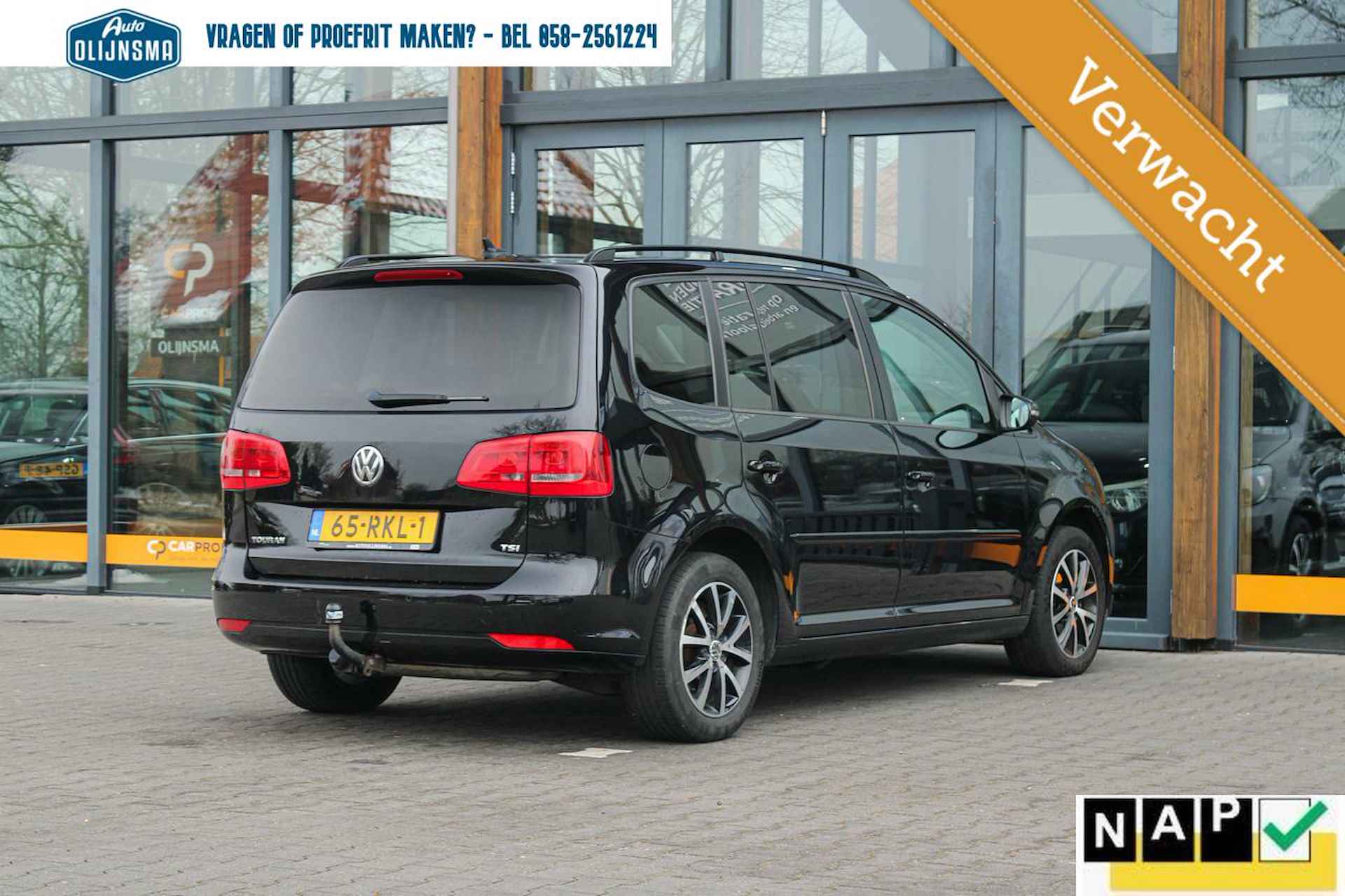 Volkswagen Touran 1.4 TSI Comfortline|Trekhaak|Airco|Navi|16"|NAP - 3/21