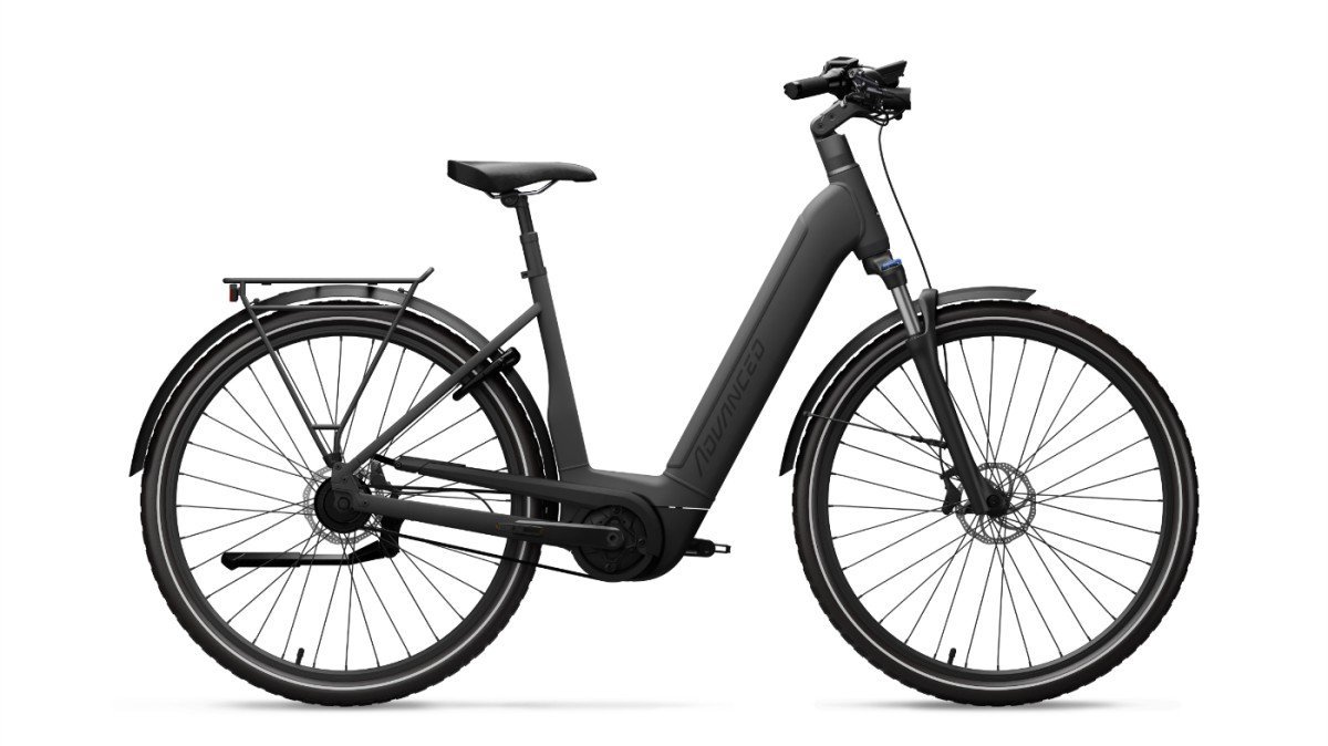 Advanced Ebike Das Original TOUR Pro Diamant 55 Perf. 75 / 625 Wh / Kiox 300 Graphite Black Matt 55cm 2024