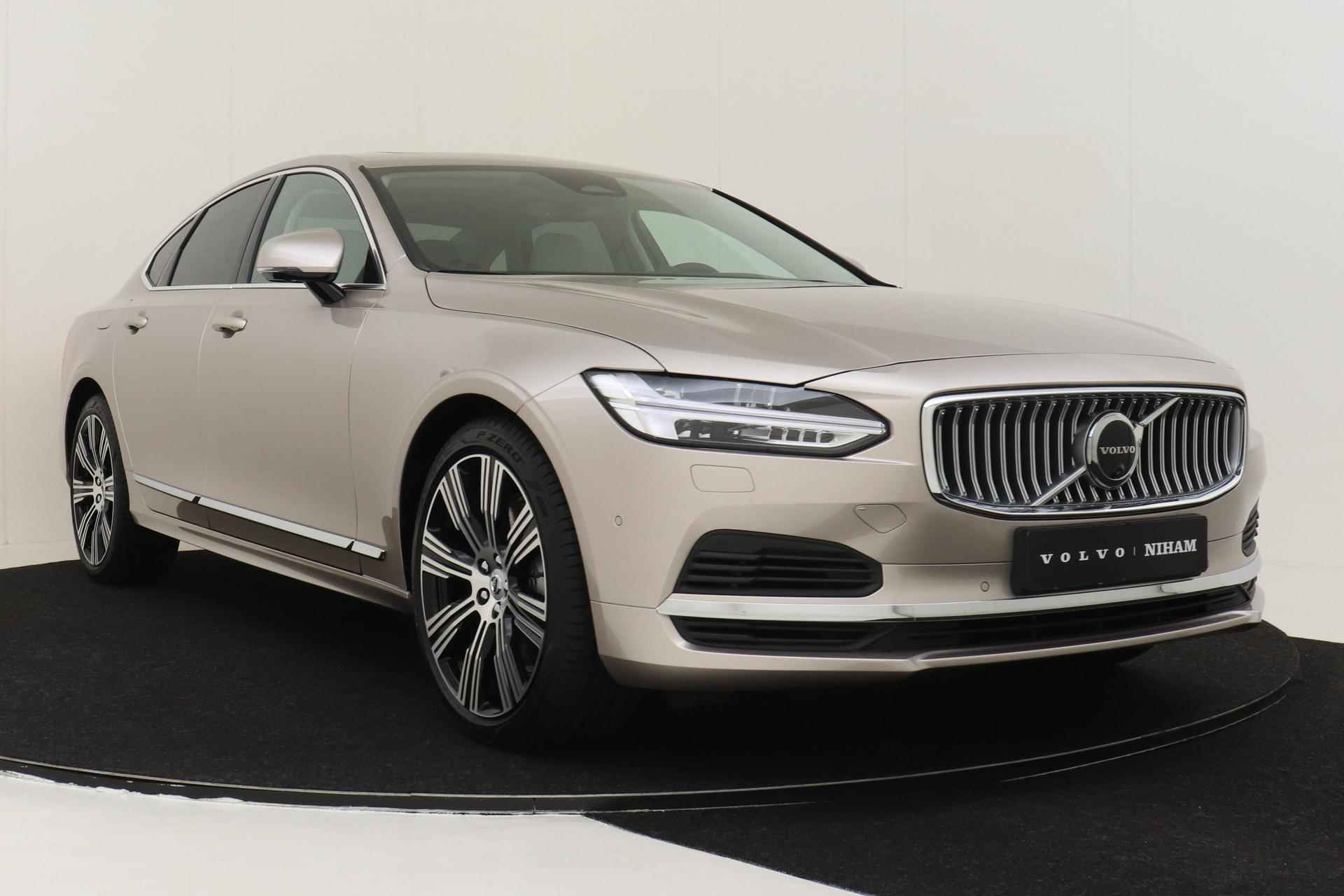 Volvo S90 T8 AWD ULTIMATE BRIGHT *FULL OPTIONS!* -PANO.DAK|LUCHTVERING|B&W-AUDIO|GEVENT.LEDER+MASSAGE|20" - 12/58