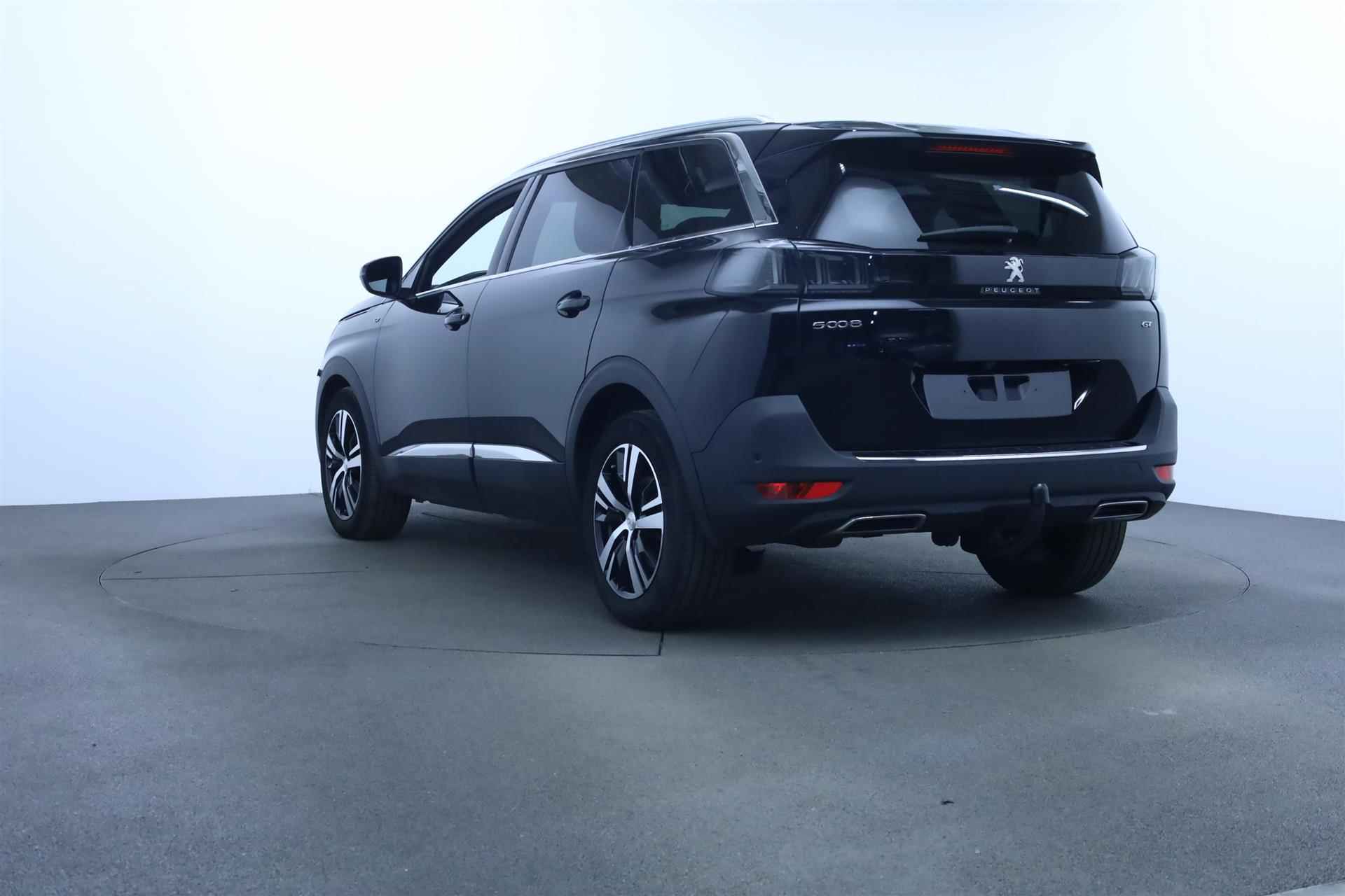 Peugeot 5008 1.6 180PK GT | Nappa Leder! | Hout afwerking | Trekhaak | Elektrische Stoel | Massage | Automaat | Adaptieve Cruise | Elektrische Klep | 7 persoons | Camera | Navigatie | 18''Lichtmetaal | Bluetooth | Carplay - 3/24