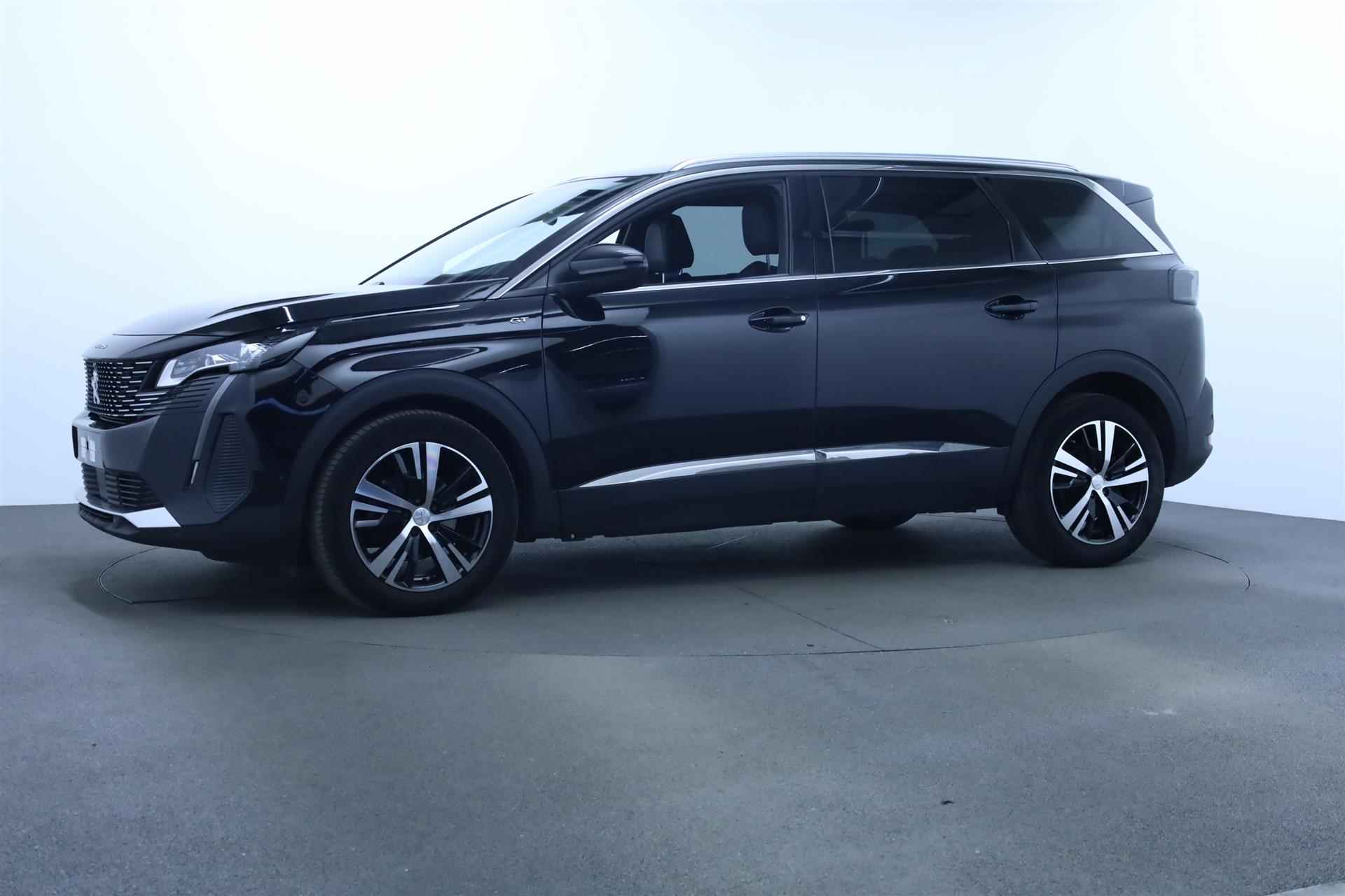 Peugeot 5008 1.6 180PK GT | Nappa Leder! | Hout afwerking | Trekhaak | Elektrische Stoel | Massage | Automaat | Adaptieve Cruise | Elektrische Klep | 7 persoons | Camera | Navigatie | 18''Lichtmetaal | Bluetooth | Carplay - 13/24