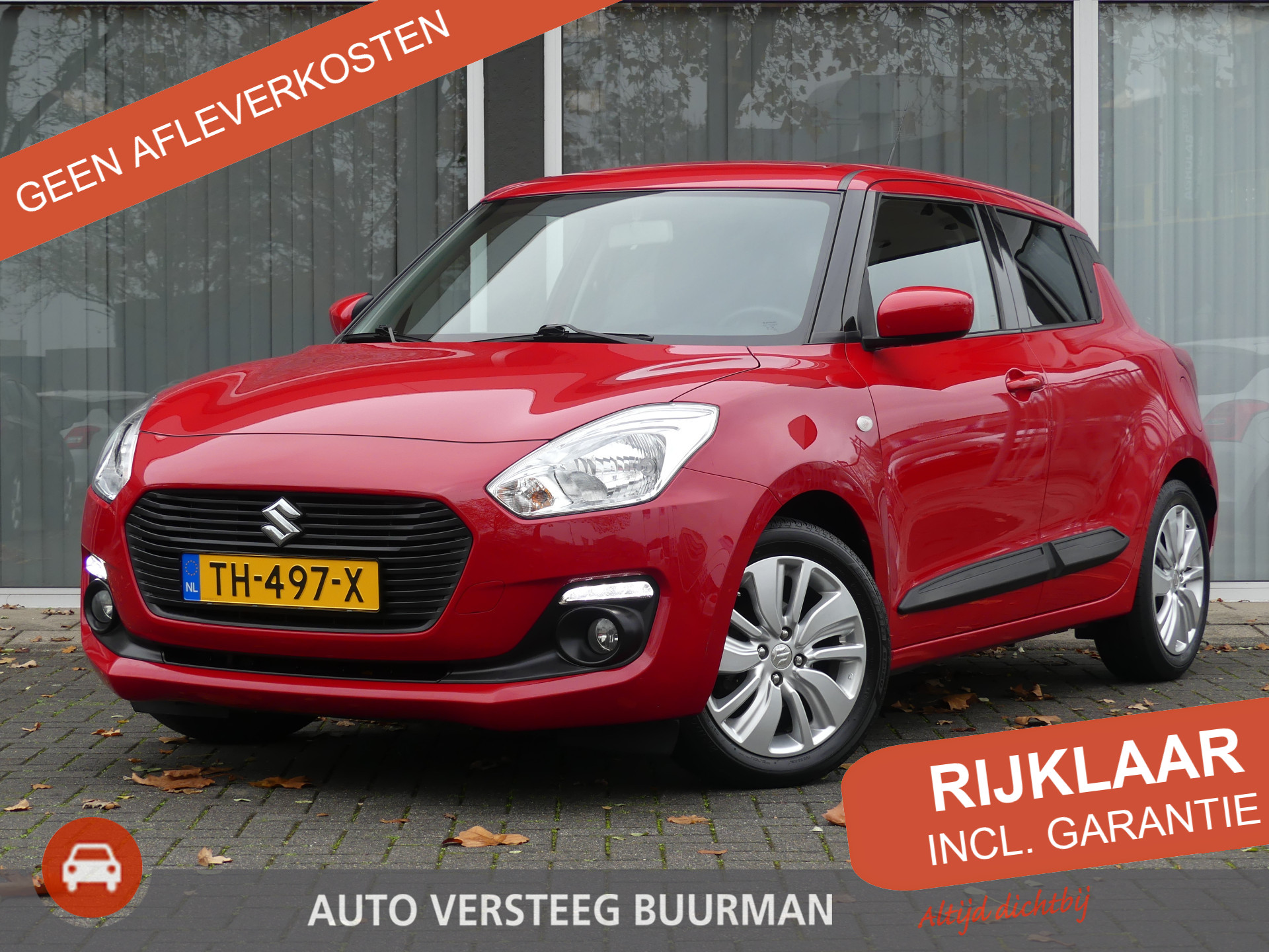 Suzuki Swift 1.2 Select Trekhaak, Stootlijsten, Airco, Stoelverwarming, Applecarpl./Andr. Auto