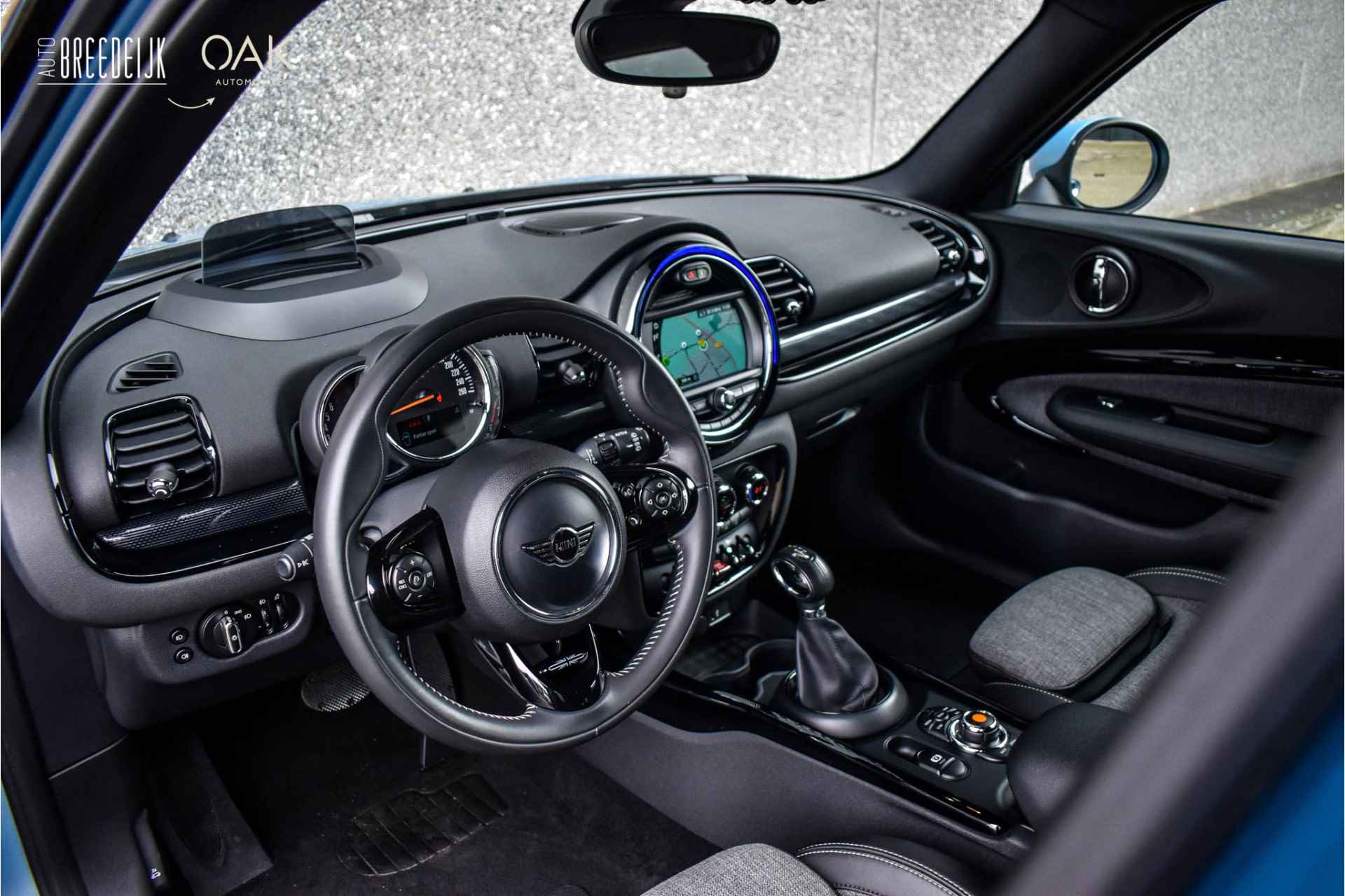 MINI Clubman 1.5 Cooper Aut. | Navigatie | Carplay | Half Leder | Head-Up | LED | PDC | 17"LM | Electric Blue - 3/24