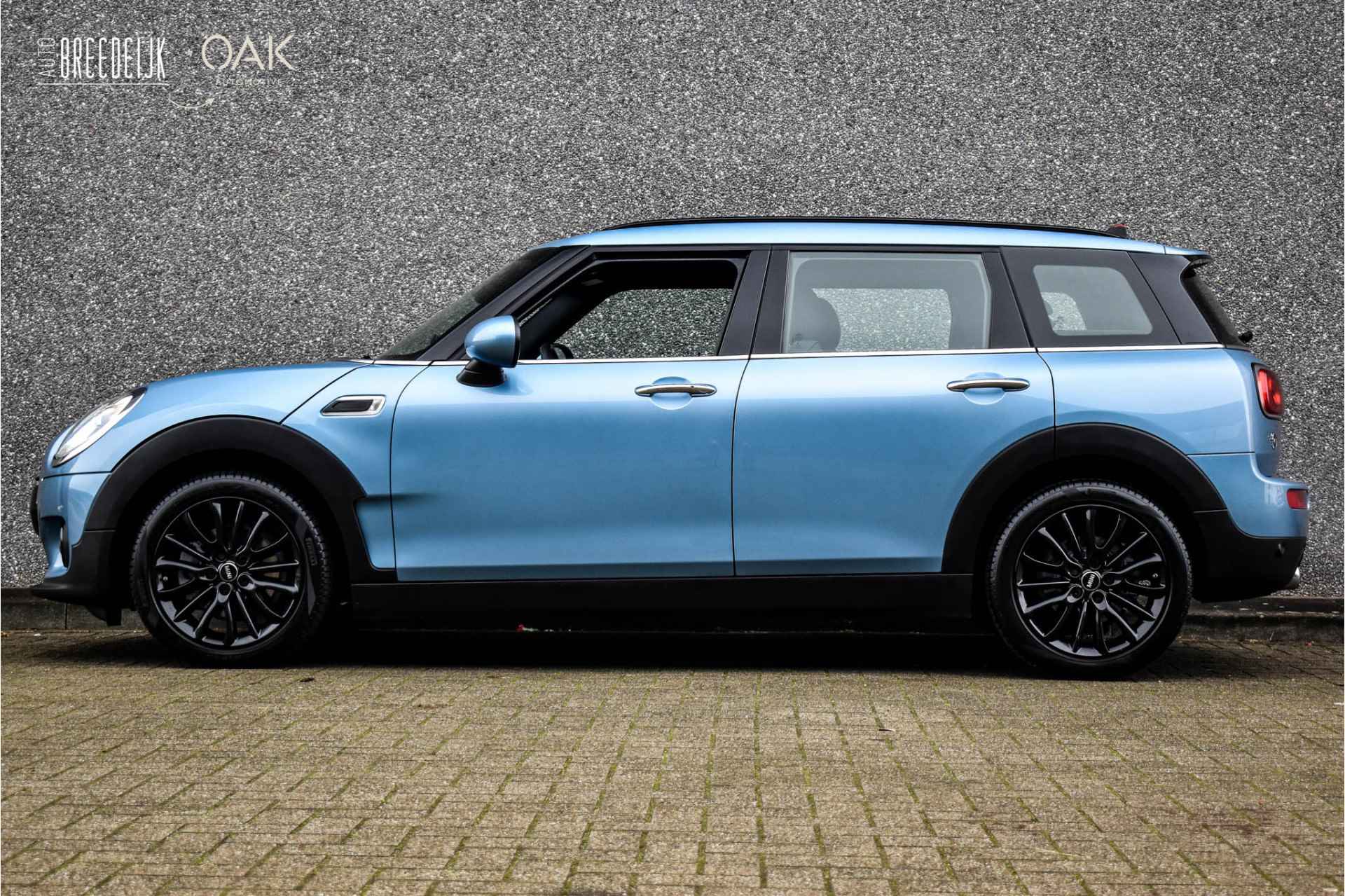 MINI Clubman 1.5 Cooper Aut. | Navigatie | Carplay | Half Leder | Head-Up | LED | PDC | 17"LM | Electric Blue - 9/24