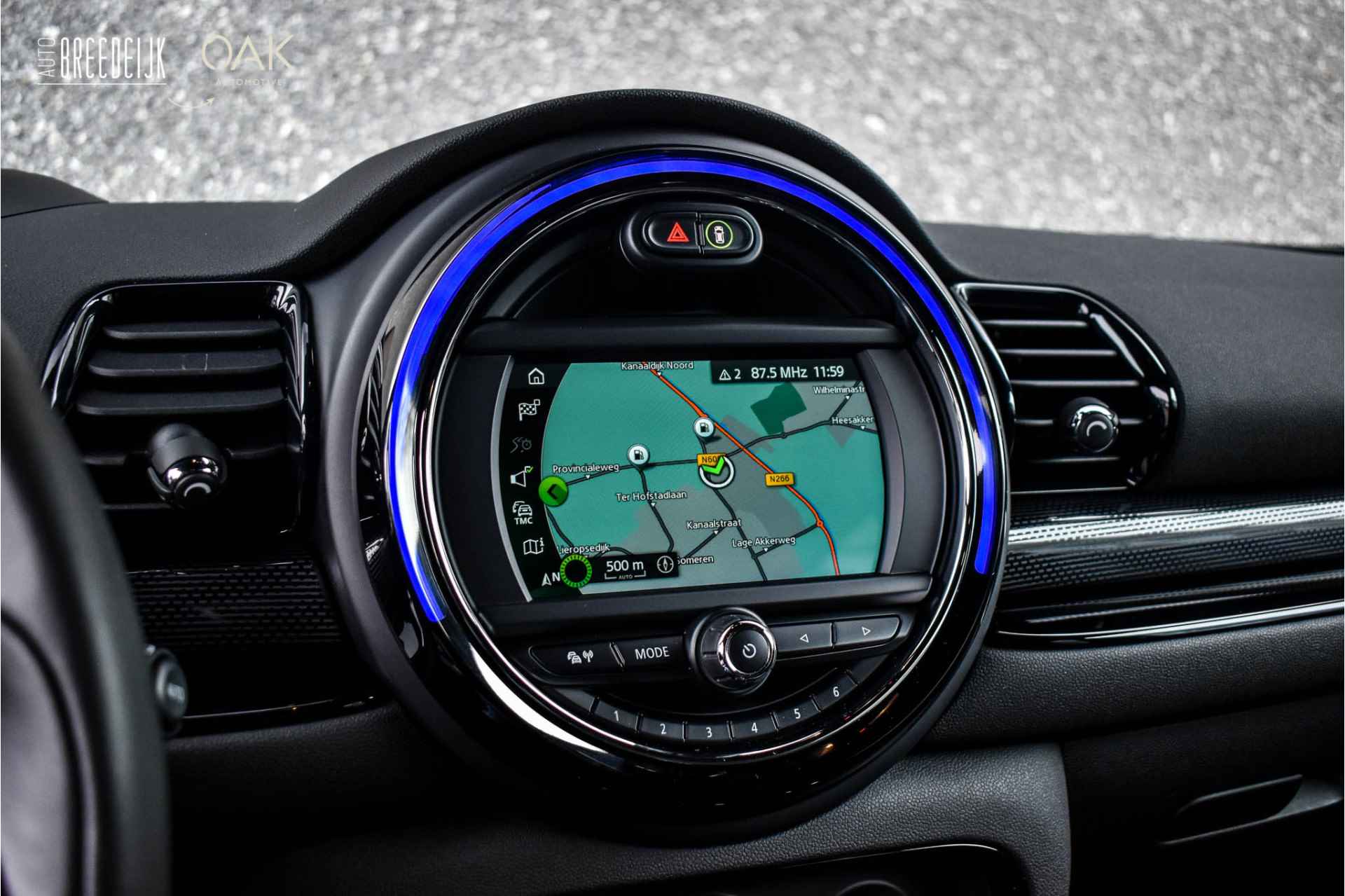 MINI Clubman 1.5 Cooper Aut. | Navigatie | Carplay | Half Leder | Head-Up | LED | PDC | 17"LM | Electric Blue - 14/24