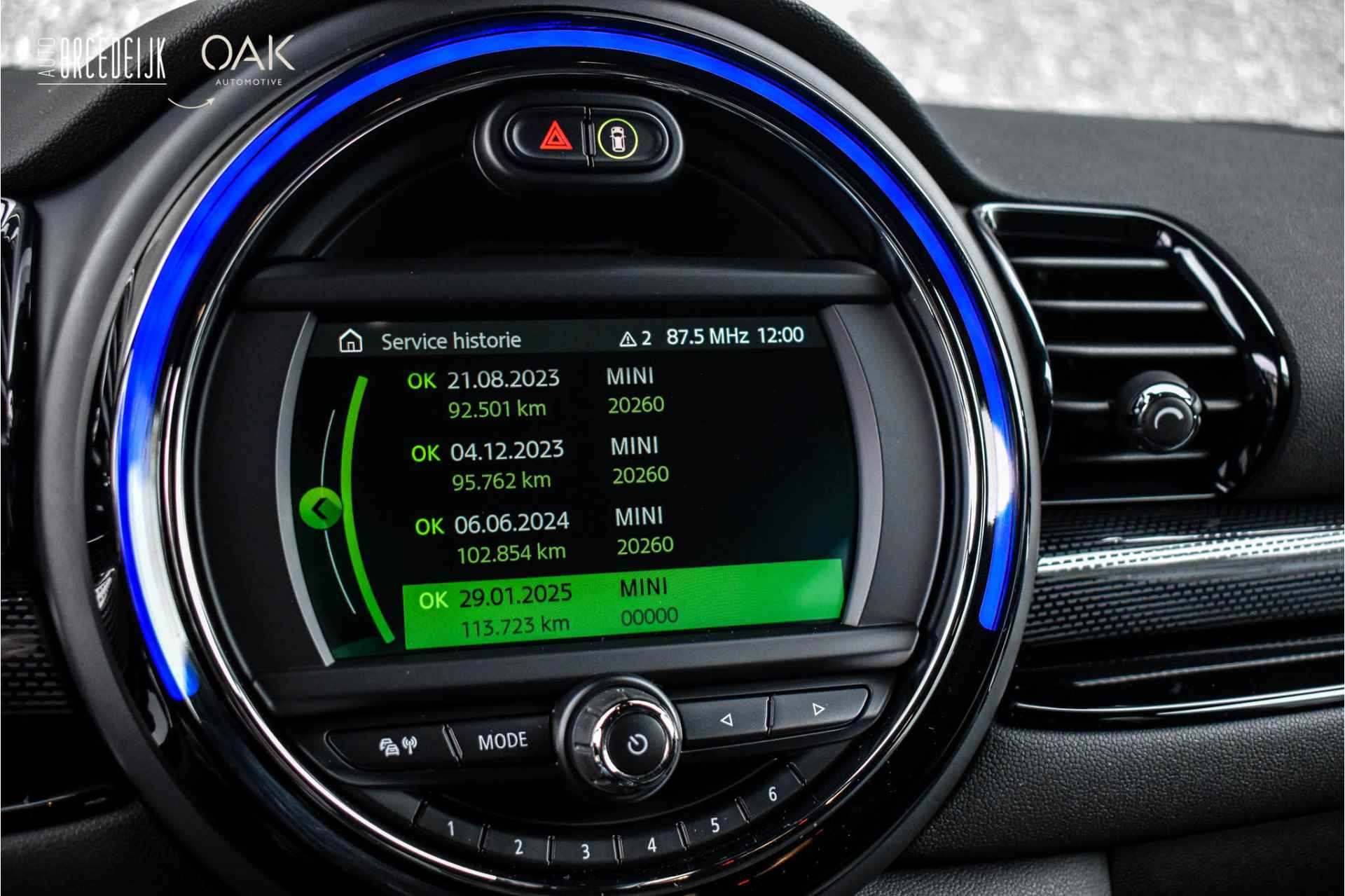 MINI Clubman 1.5 Cooper Aut. | Navigatie | Carplay | Half Leder | Head-Up | LED | PDC | 17"LM | Electric Blue - 19/24