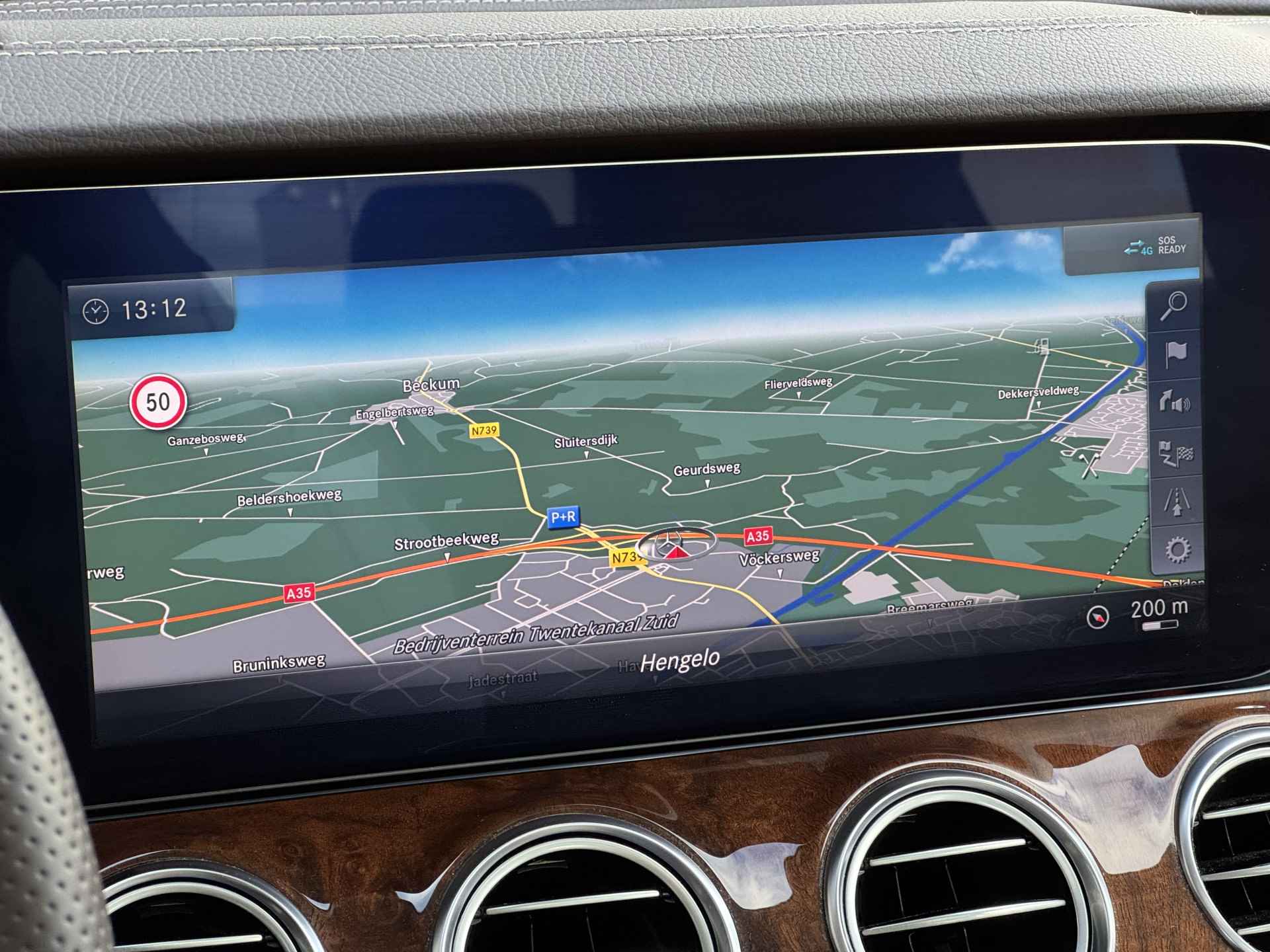 Mercedes-Benz E-Klasse E 350 d Exclusive Automaat | Luchtvering | Head-up display | Panoramadak | Burmester soundsysteem | Distronic | Memory pakket | - 13/16