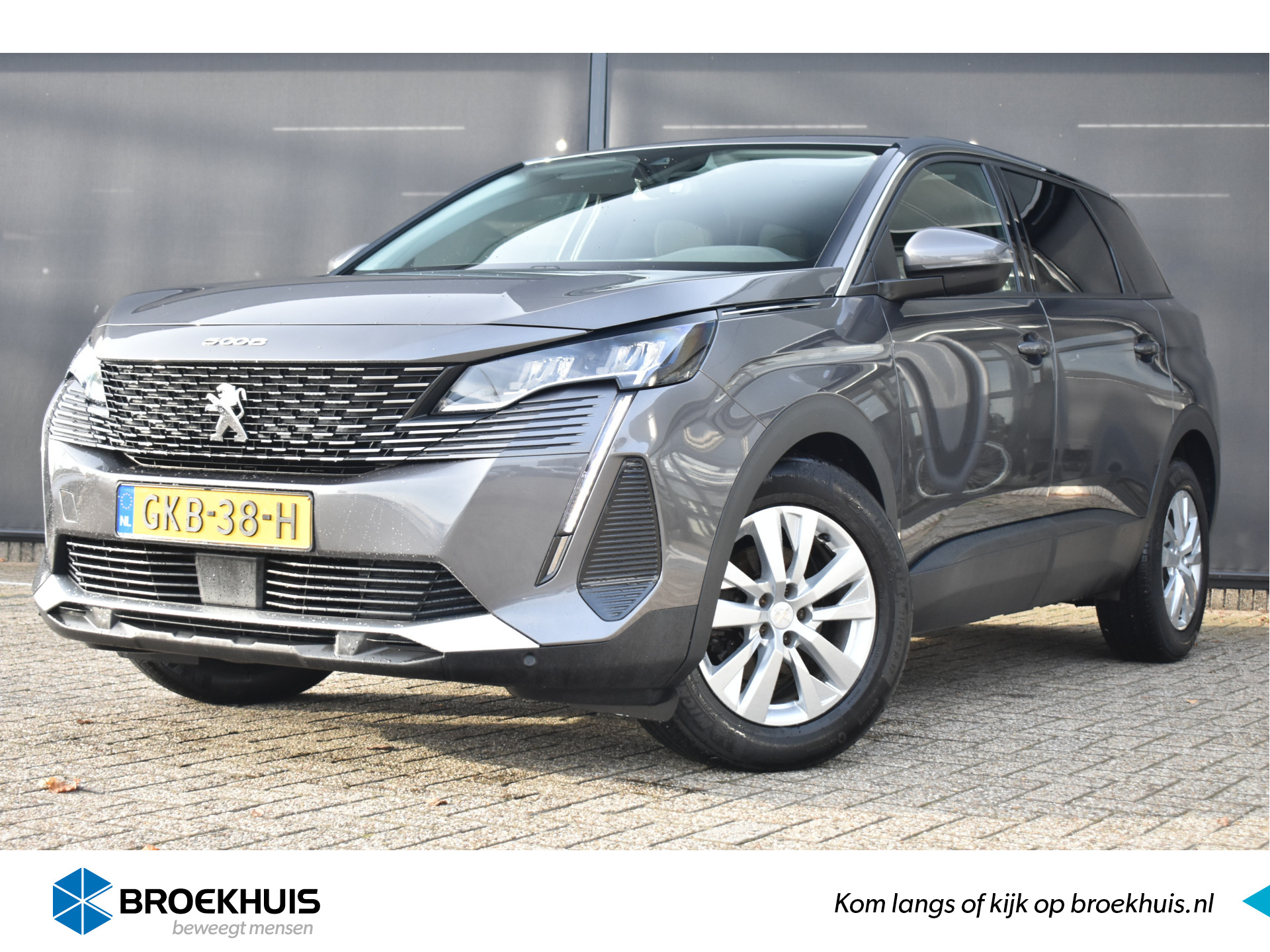 Peugeot 5008 1.2 PureTech Active 130pk 7p. | Navigatie by App | Achteruitrijcamera | Climate Control | Full-LED | Parkeersensoren | Cruise Co