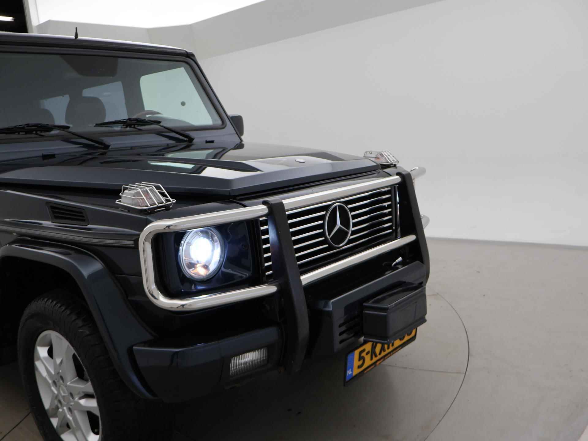 Mercedes-Benz G-klasse 500 V8 + FRONTLIER / SCHUIFDAK / XENON / AMG UITLATEN / STOELVERWARMING - 16/61