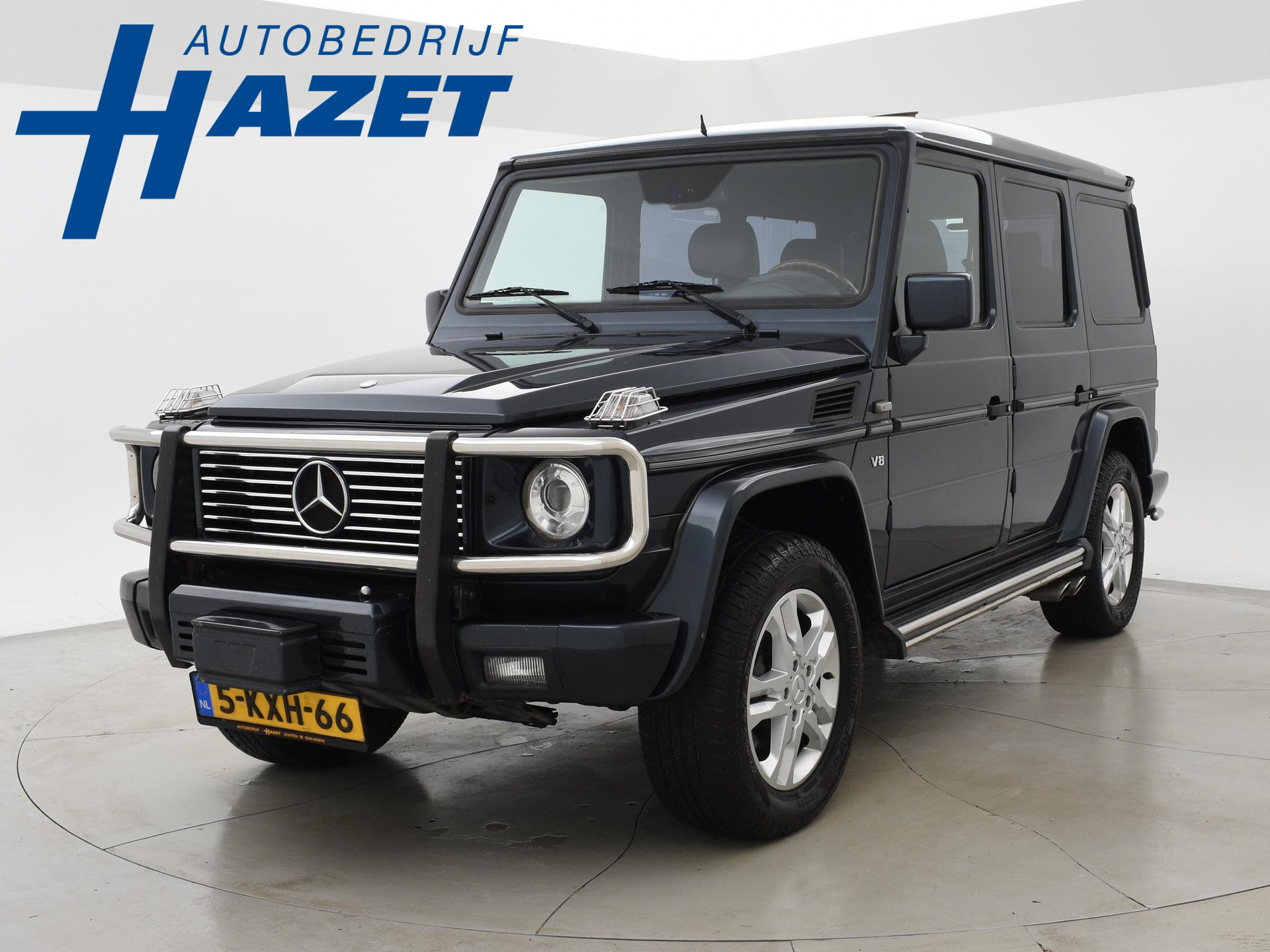 Mercedes-Benz G-klasse 500 V8 + FRONTLIER / SCHUIFDAK / XENON / AMG UITLATEN / STOELVERWARMING