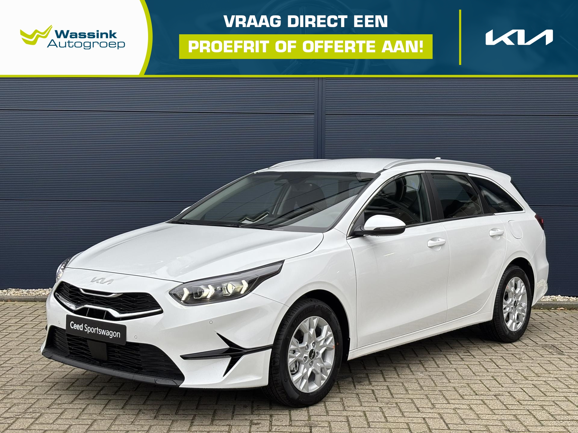 Kia Ceed Sw DynamicLine 1.5 T-GDI | Apple Carplay / Android Auto | Navigatie | Parkeercamera | Climate Control | Cruise Control | DIRECT LEVERBAAR